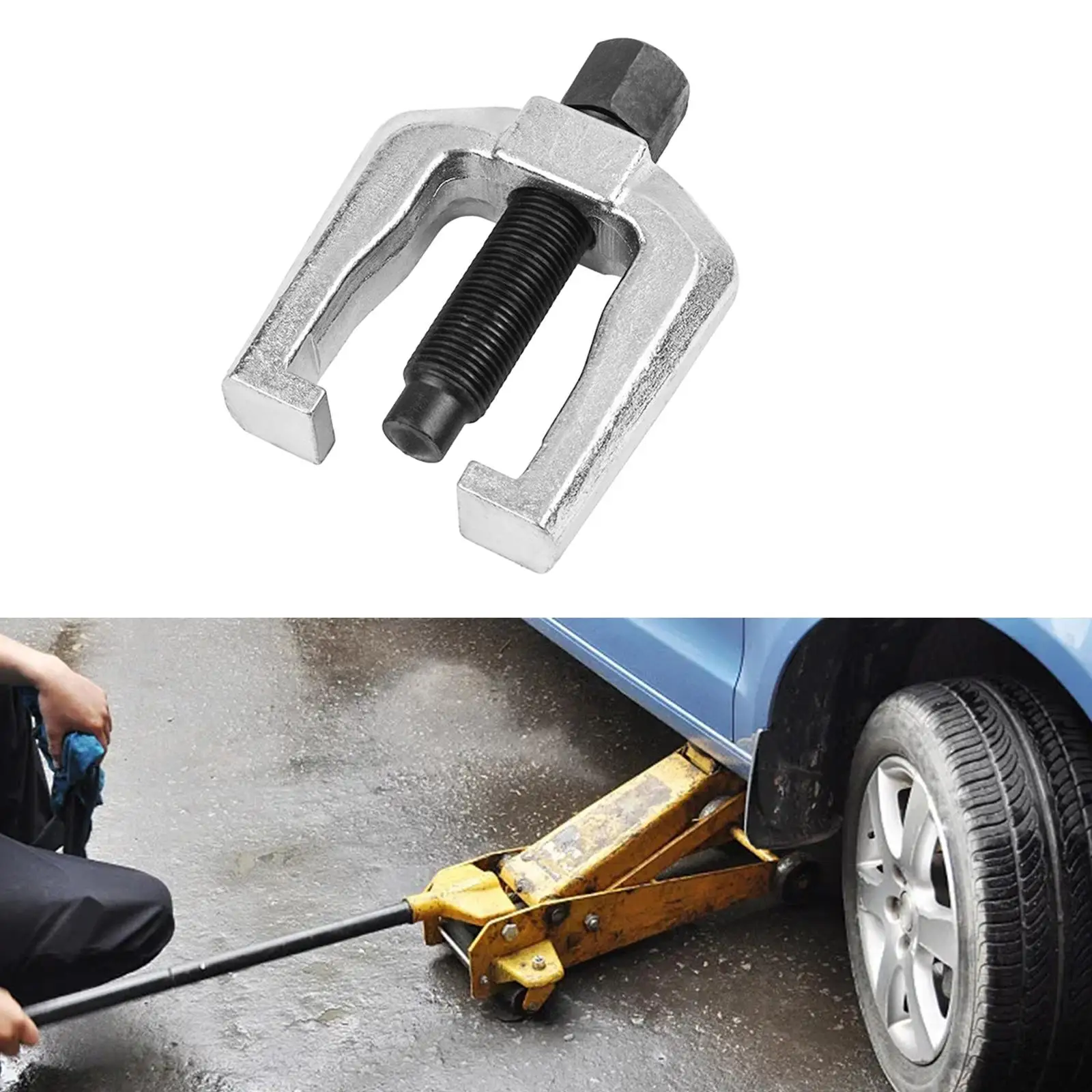Slack Adjuster Puller Compact Easy to Operate Trucks Works on Automatic Adjusters Metal Sturdy Remover Tool Pulley Puller Tool