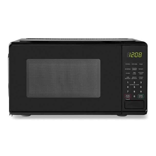 Countertop 0.7 Cu.ft Digital Kitchen Microwave Oven RV Dorm Mini Small Led  Black