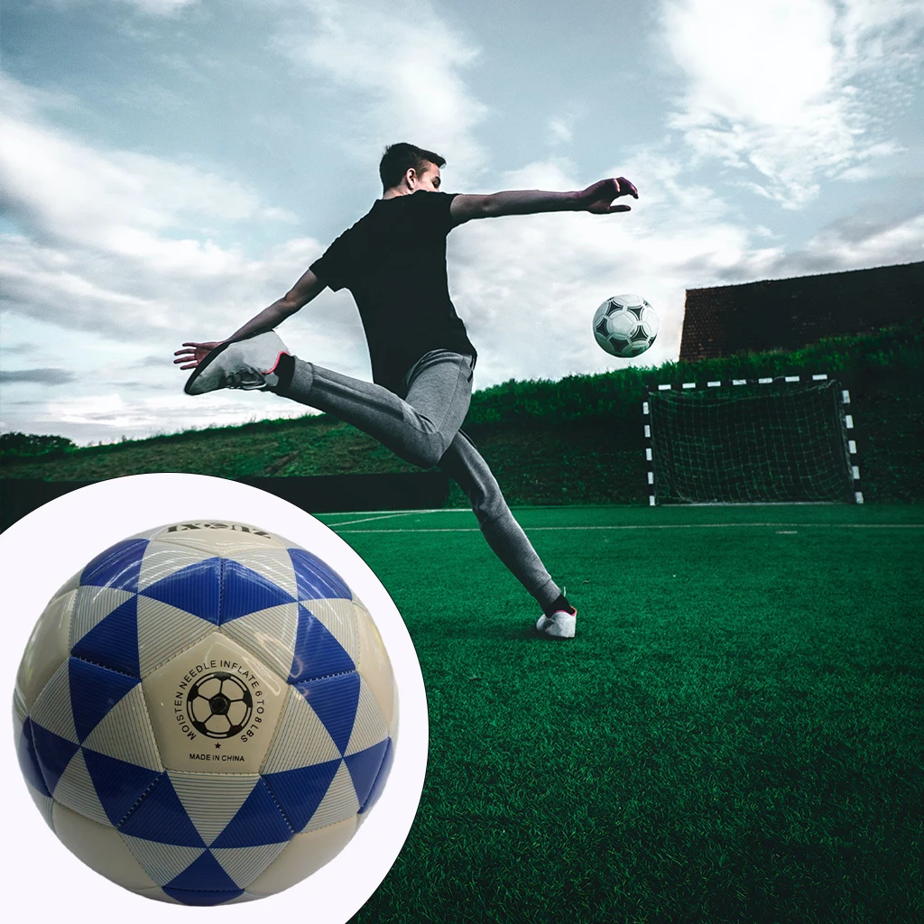 Soccer Ball Training Size 5, Match Balls Indoor Machine-Stitched Soccer Balls,  Football for Kids, Adults, girls and boys