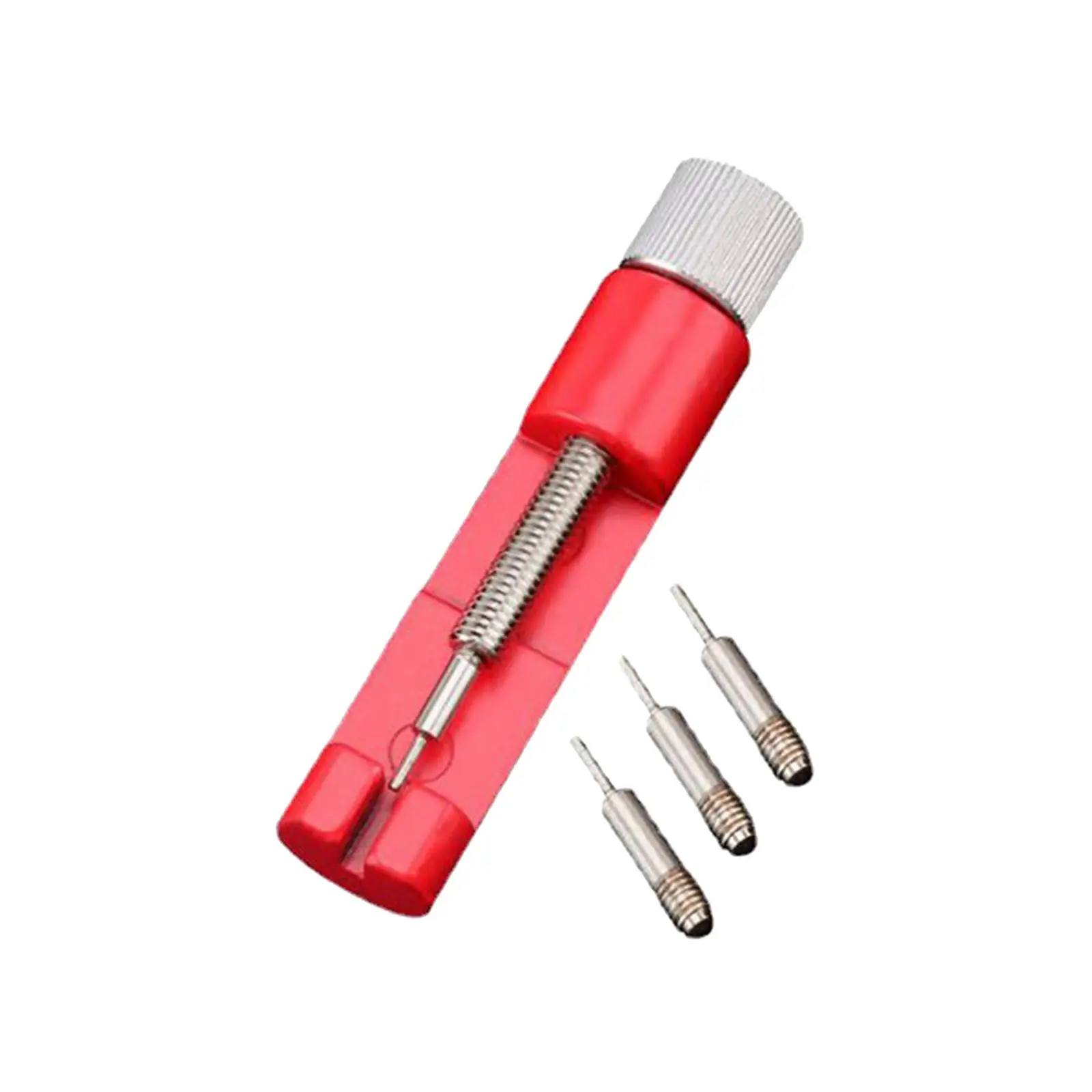 Watch Link Removal Tool Kit Watch Strap Adjustment Metal Punch pin 3 Pins Spring Bars Watch Strap Sizing Tool for Repair