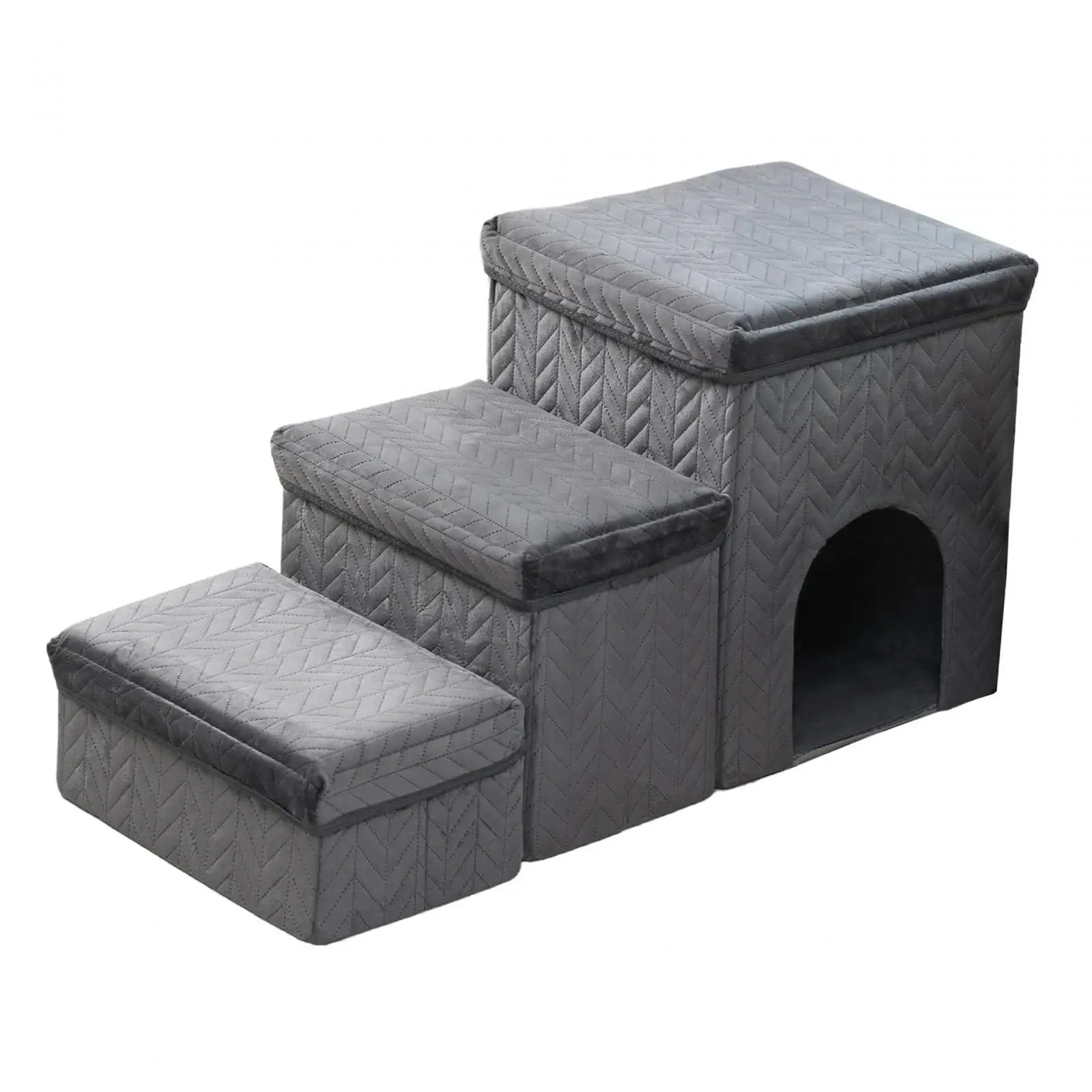 Foldable Pet Stairs Couch Anti Slip Pet Supplies Portable Durable Wear Resistant