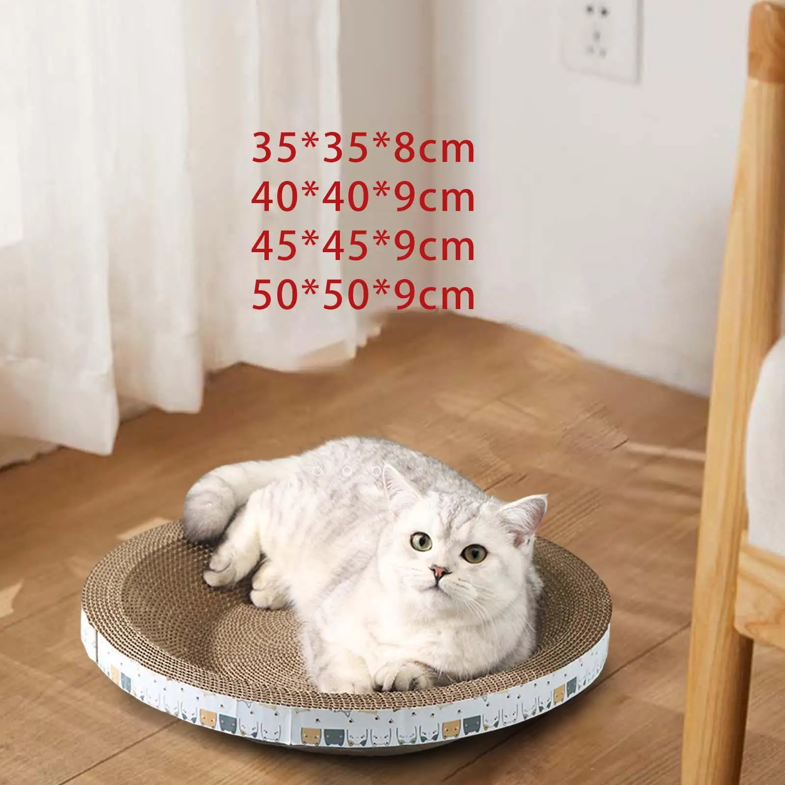 Cat Scratcher Mat for Indoor Cats Kittens Plate Scratching Board Bed