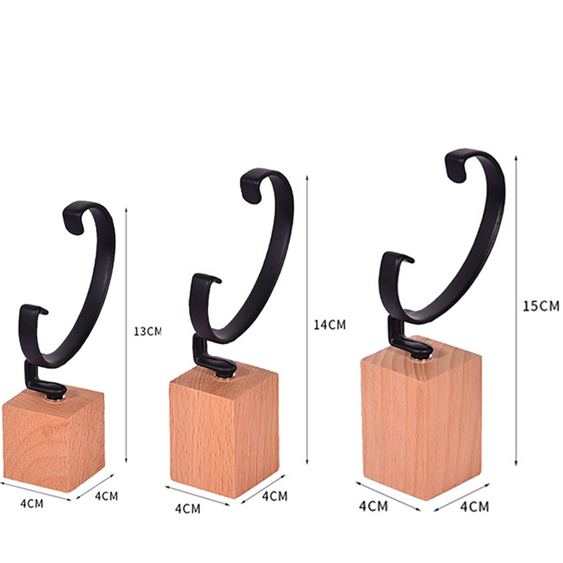 High-end Wooden watch display stand watch holder organizer for jewelry jewelery jewellery display case bracelet props showcase