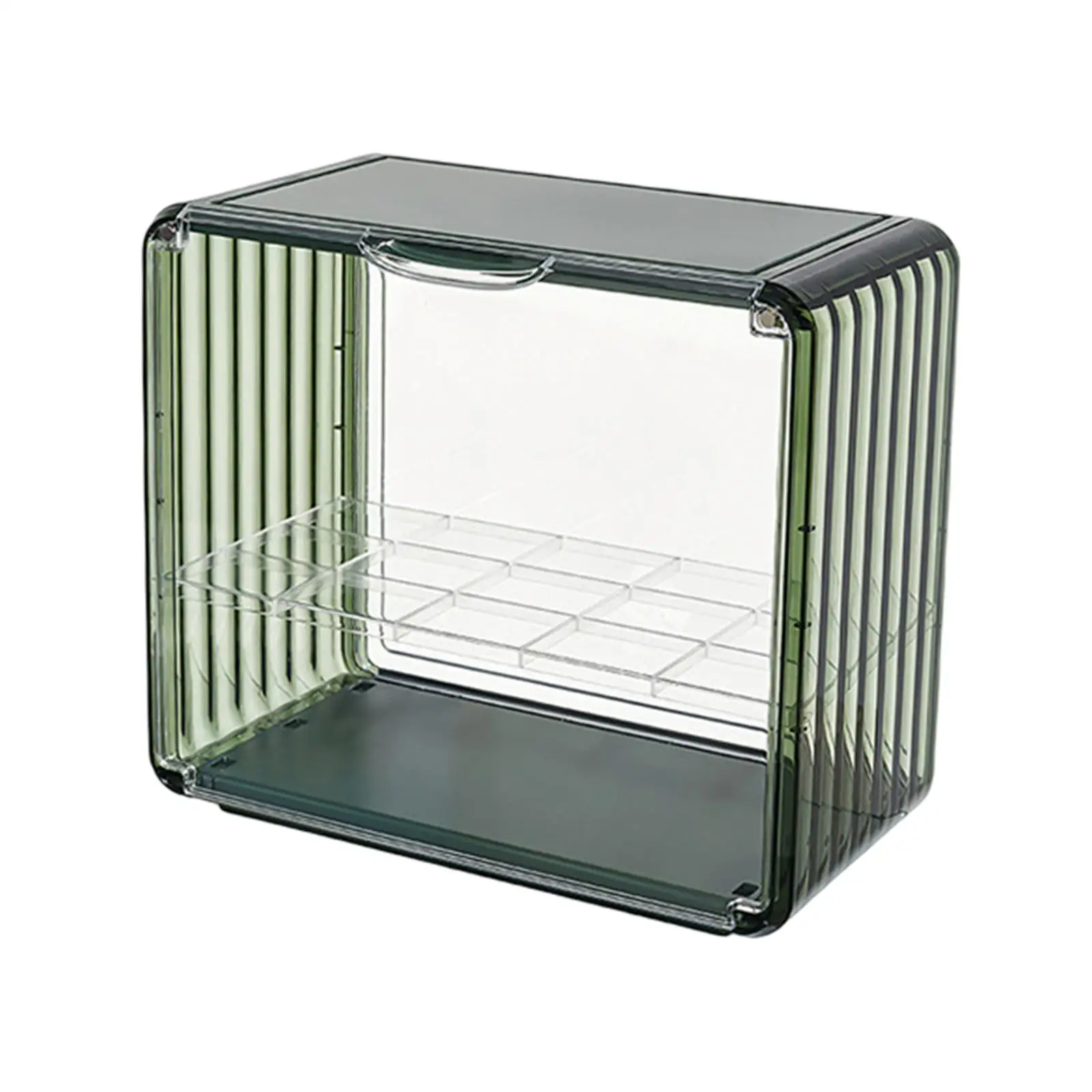 Clear Acrylic Display Case Cosmetics Multi Layer Handicrafts Storage Shelf