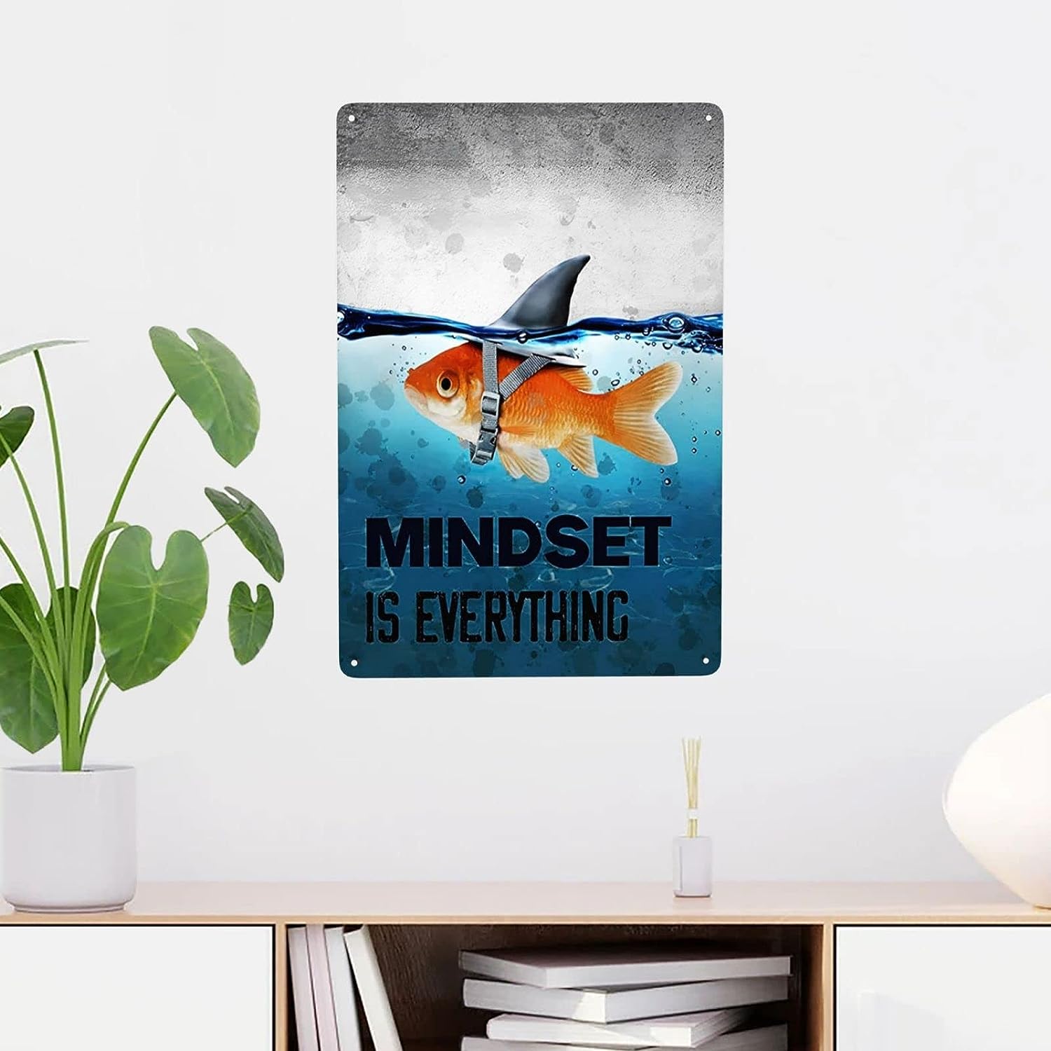 Вдохновляющие знаки Mindset-это все, мотивационные знаки для дома и офиса,  настенные декоративные знаки, милые вдохновляющие знаки | AliExpress