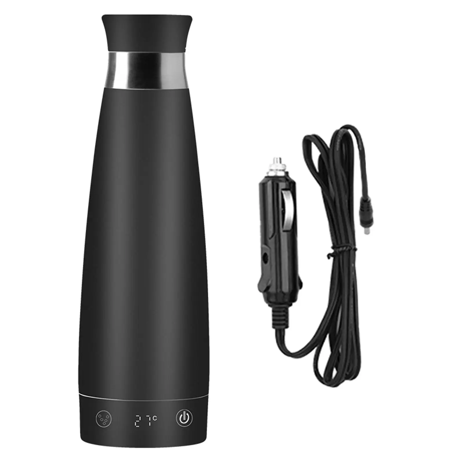 Electric Water Cup Portable Heating Water Bottle for Coffee