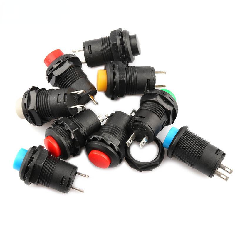 Description Picture 2 of item6pcs Self-Lock /Momentary Pushbutton Switches DS427 DS428 12mm OFF- ON Push Button Switch 3A /125VAC 1.5A/250VAC DS-427 DS-428
