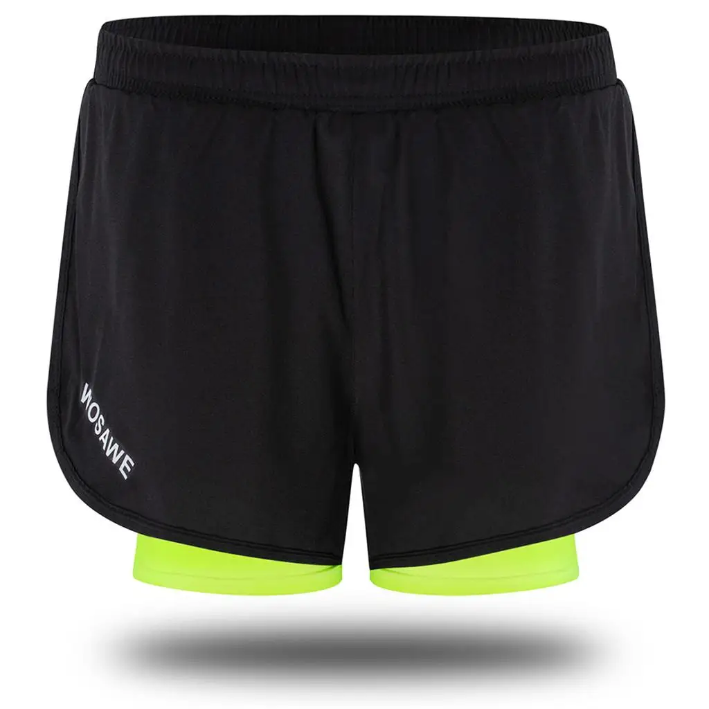 craft_mall Mens Workout Shorts, Gym Training Bodybuilding Exercise Cycling Golf