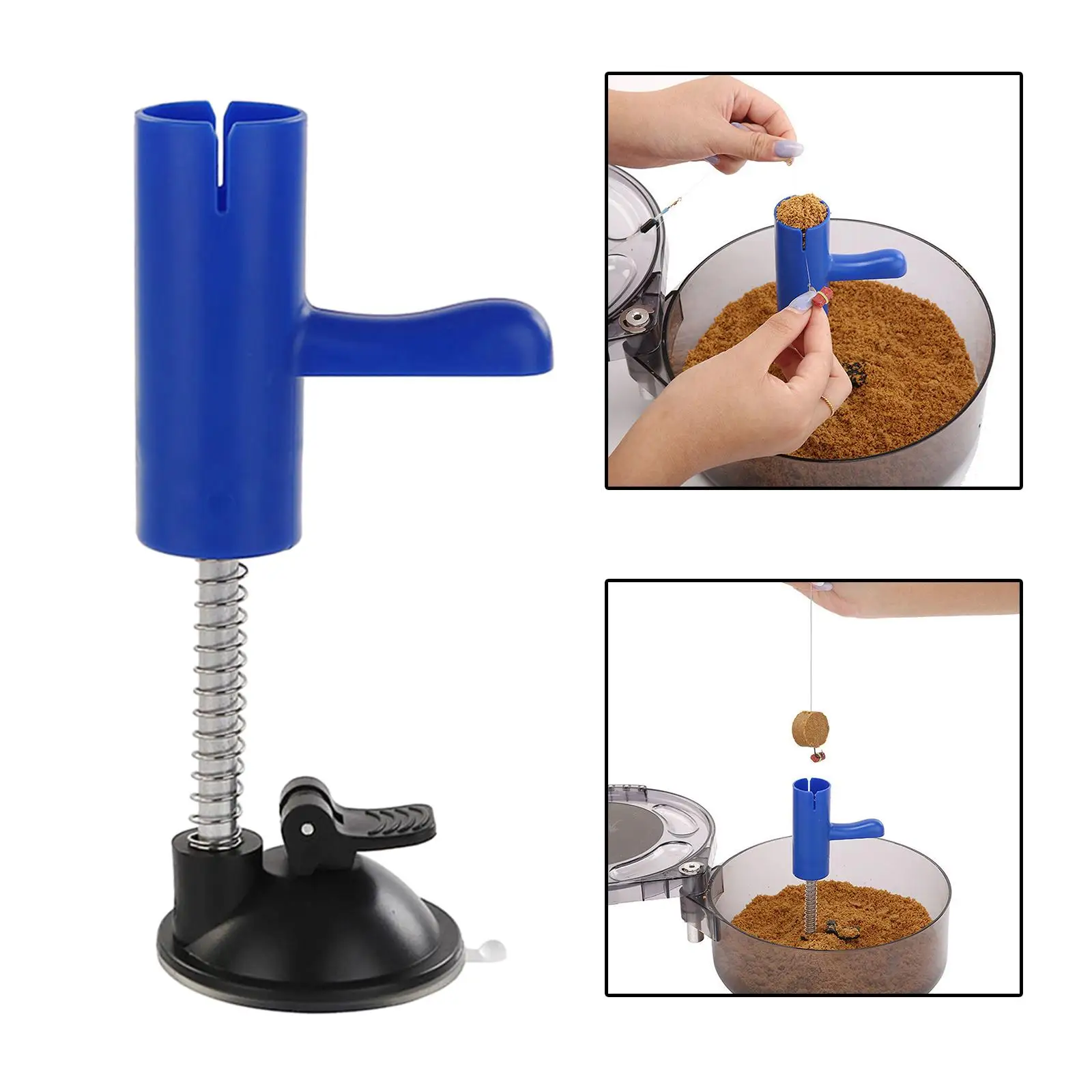 Portable Fishing Bait Ball Maker Fishing Lure Shaper Bait Making Tool Fishing Tackle Bait Press Bait Former Mold