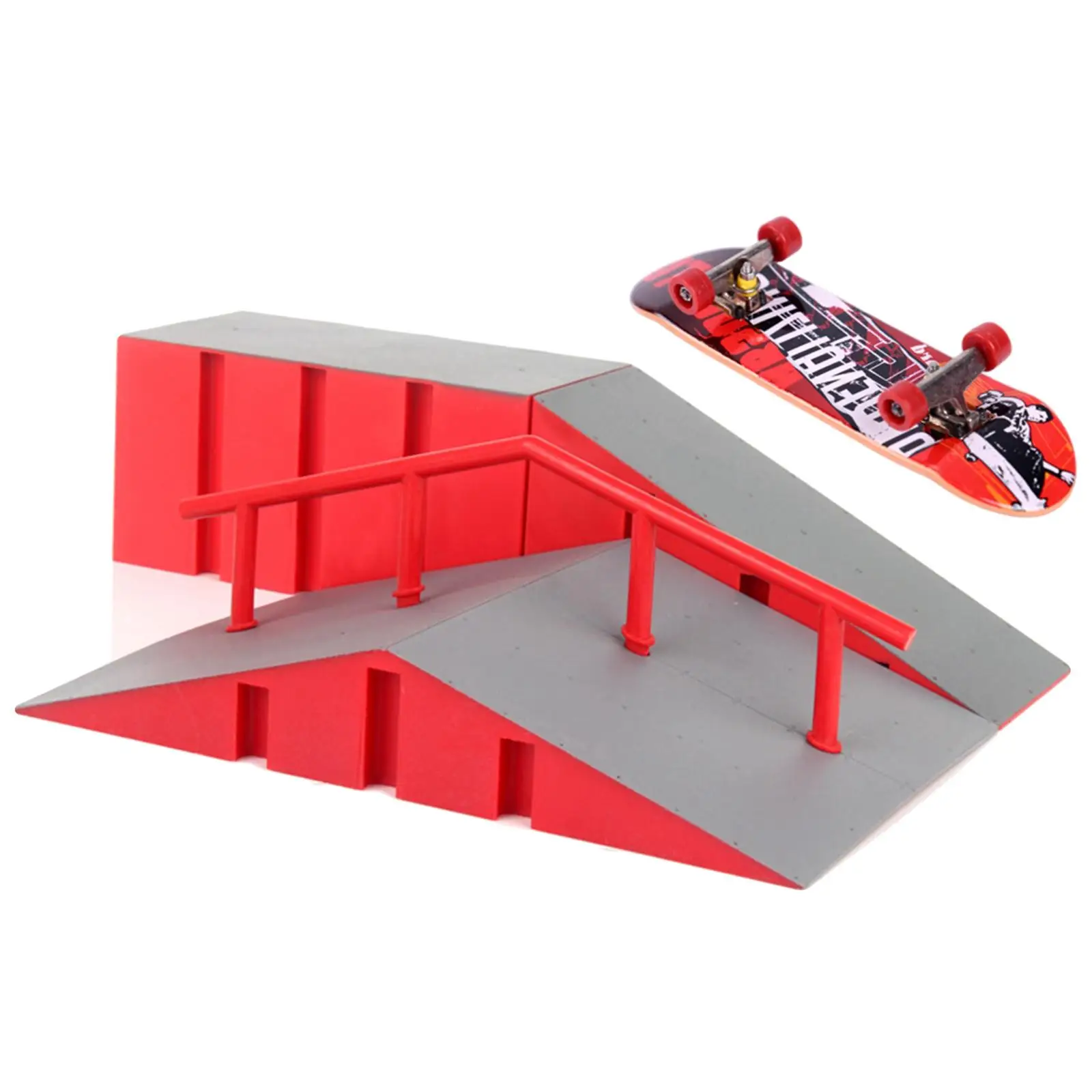 Skateboard Toys Mini Skateboard Ramp Finger Skateboard for Mastering Skills