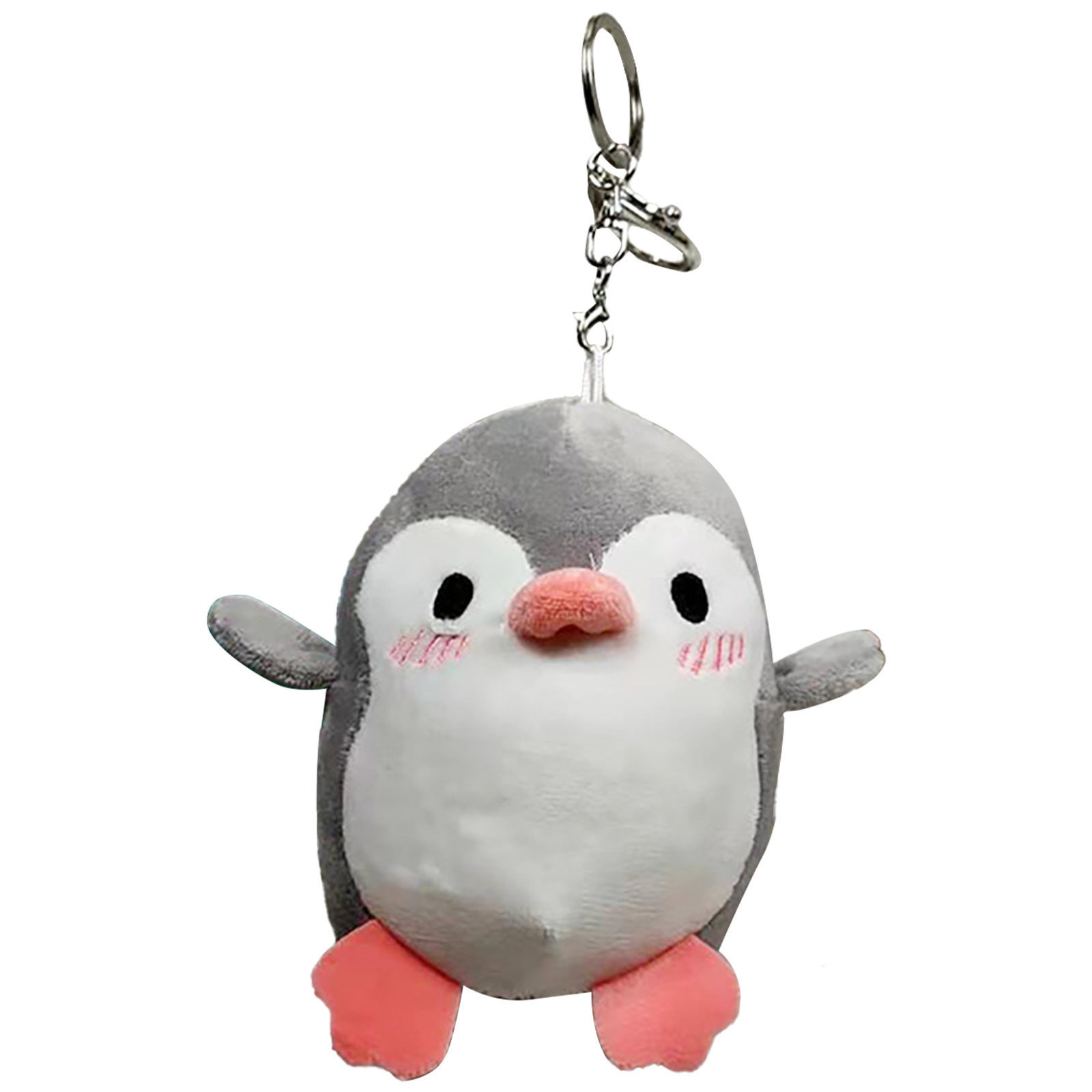 stuffed penguin keychain