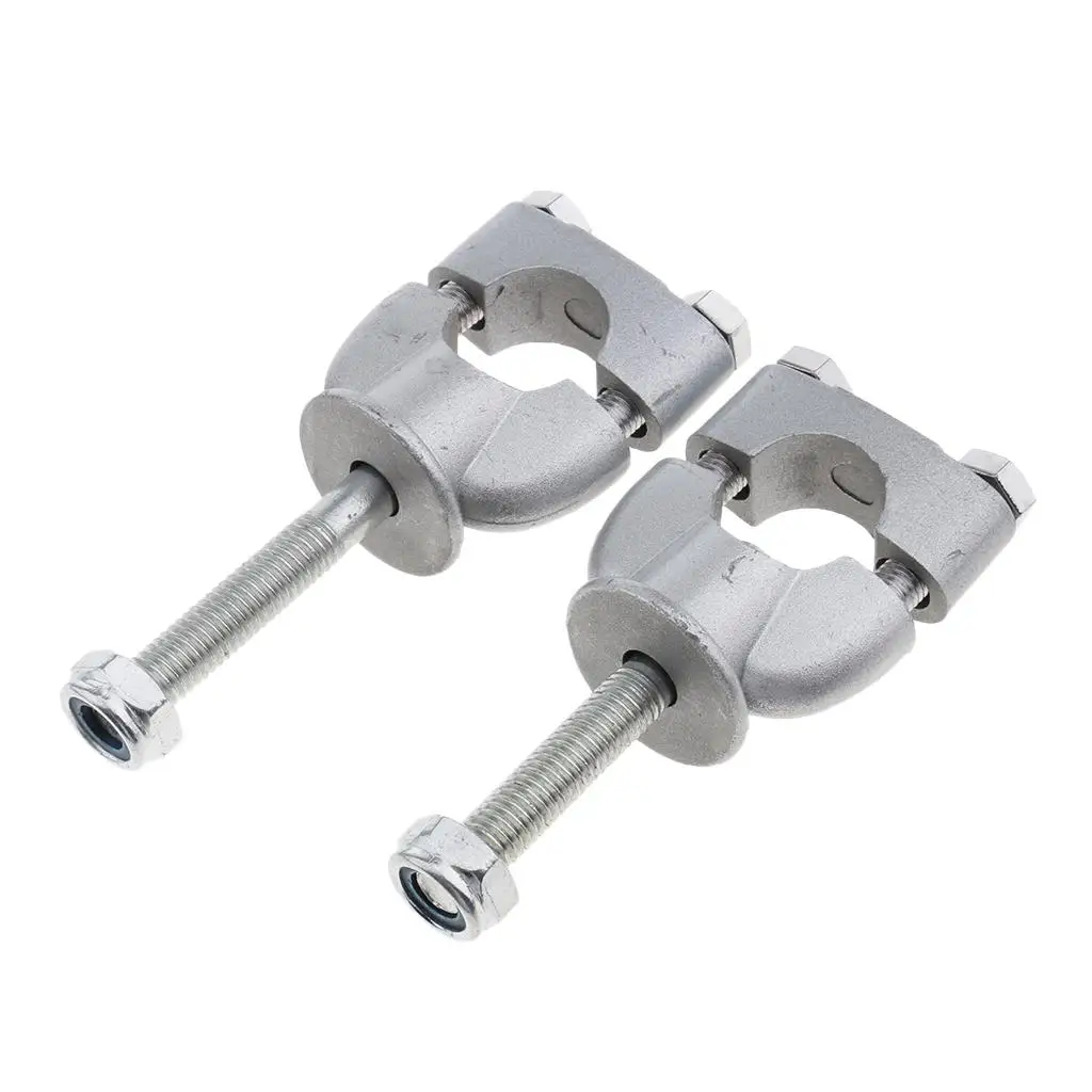 1 Pair 7/8` 22mm Motorcycle Handle Bar Riser Handlebar Clamp Mount Adapter Motorcycle Handlebar Universal