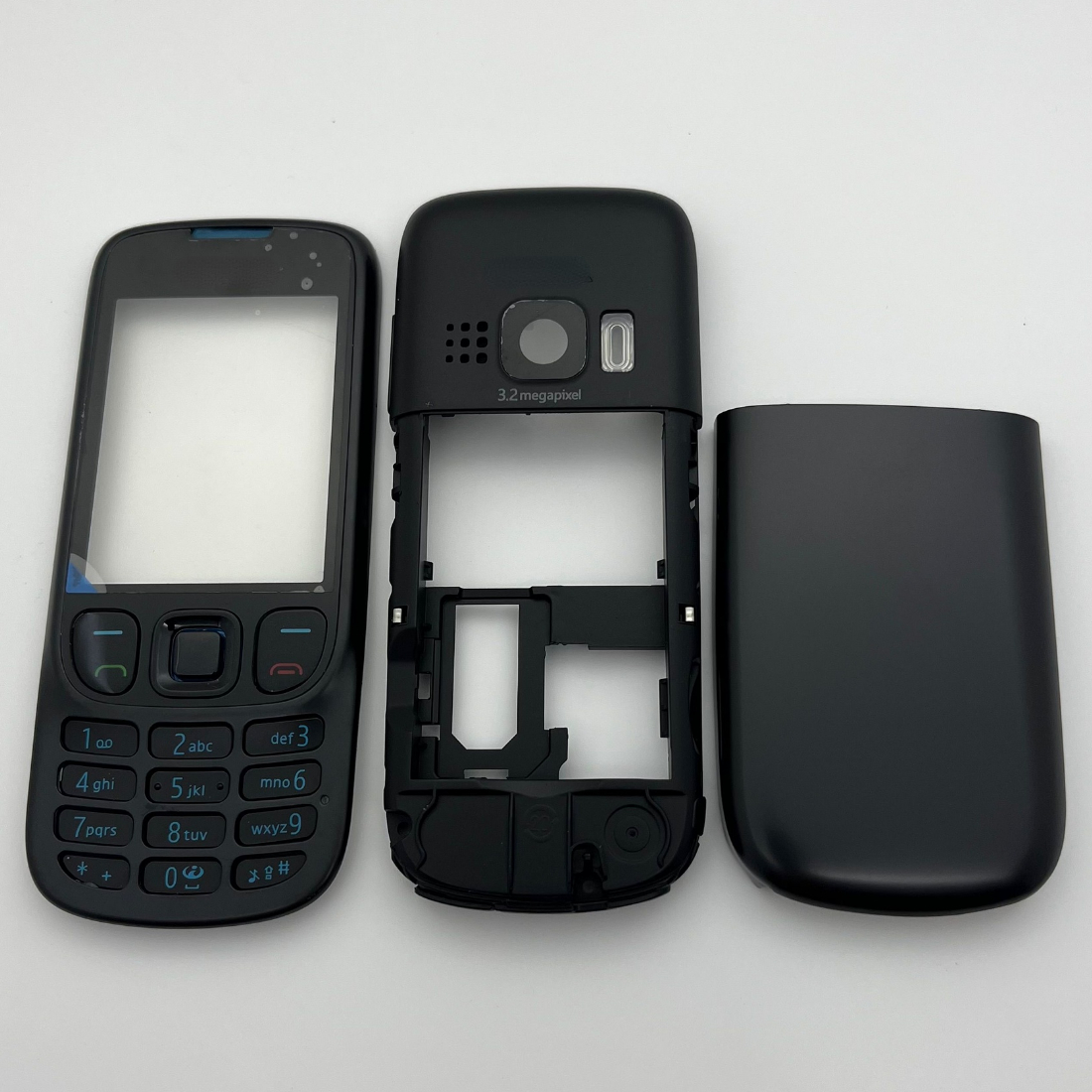 Новинка для Nokia 6303C 6303i 6303 Новинка полный чехол для телефона  запасные части + английская клавиатура | AliExpress