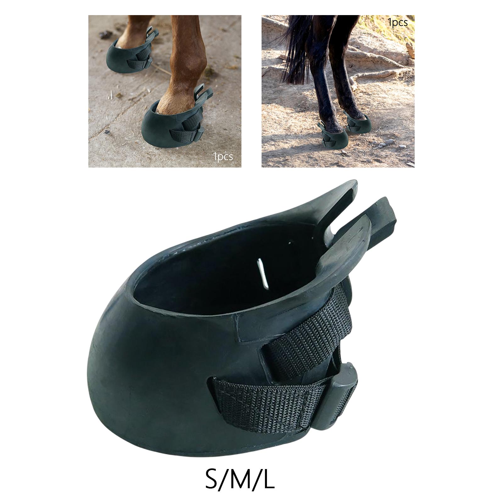 Horse Hoof Boots Outdoor Durable Horses Protection for Training Riding Parts