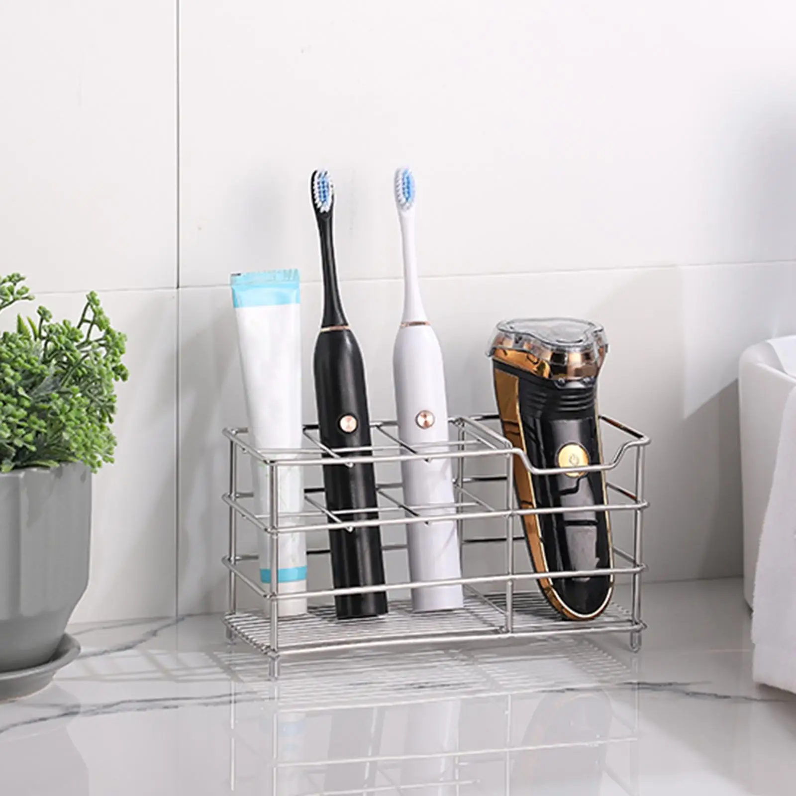 Toothbrush Holder Electric Toothbrush Stand Organizer Bathroom Accessories