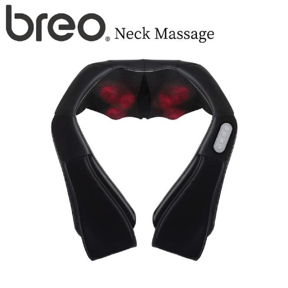 Best of Breo Shiatsu Neck &amp; Back Massager With Heat 3D Deep Kneading Pain Relief Shoulder Massage Electric Pillow For Neck Leg Foot Reviews & Tips