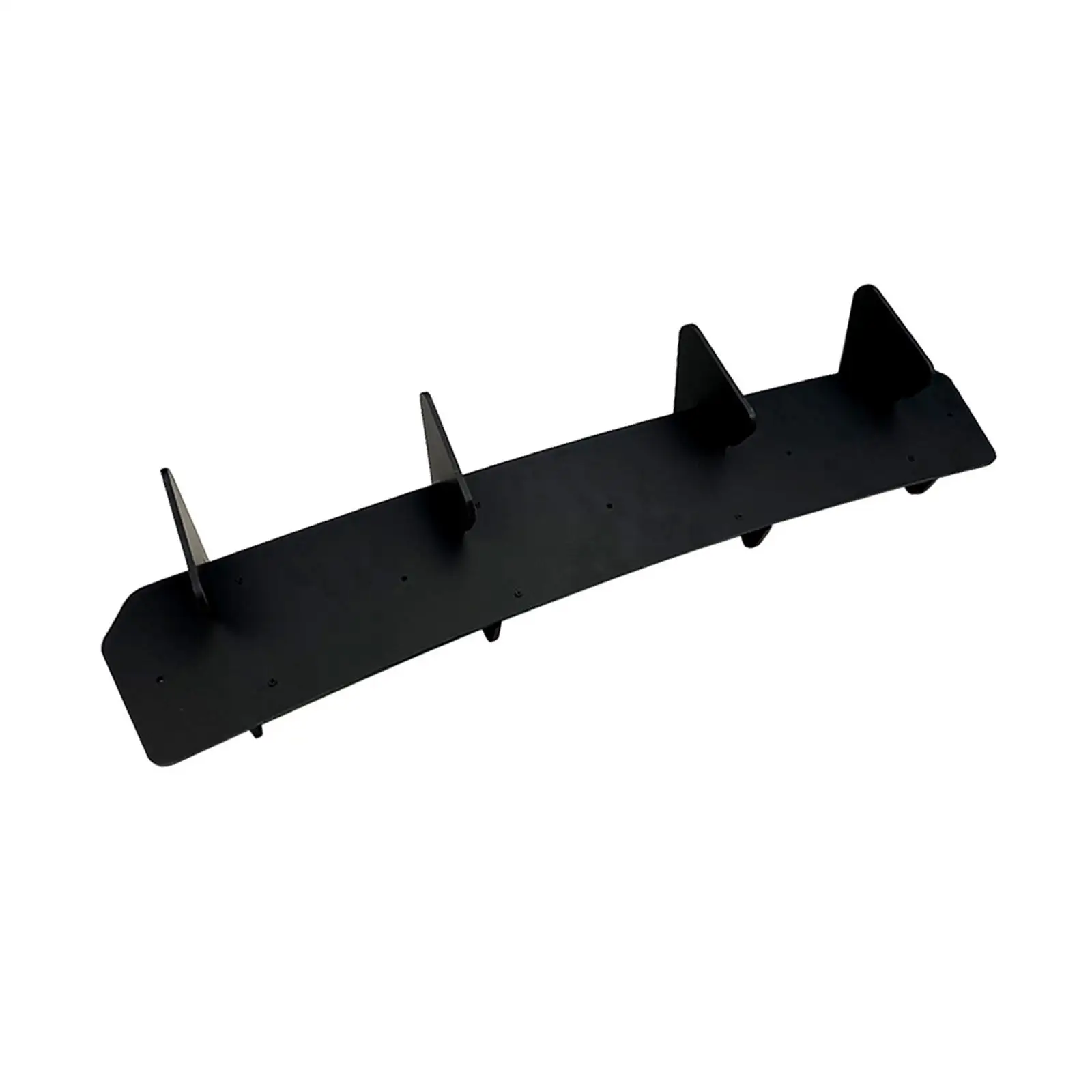 Automotive Car Rear Bumper Diffuser with Side splitters for VW Golf MK7.5 GTI Black Color Accessory Lightweight Durable