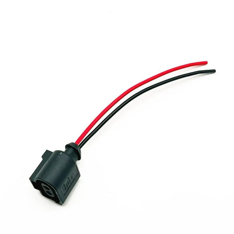 2-Pin-Bremsmotorstecker Reparaturkabel 1J0973722A für Passat B6 Tiguan Sharan für A4 B8 A5 Q5 1J0 973 722A – Detail 1