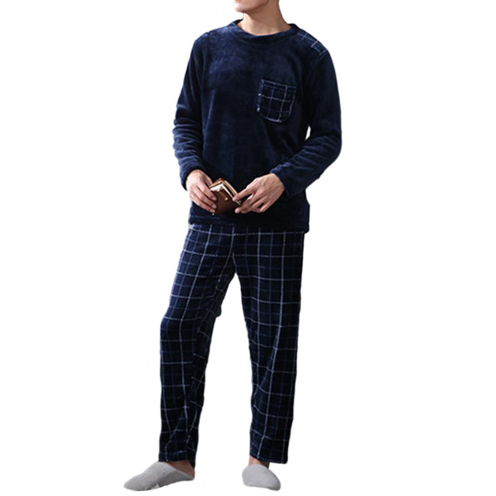 Title 32, Conjunto de pijamas masculinos de inverno, 2 un...