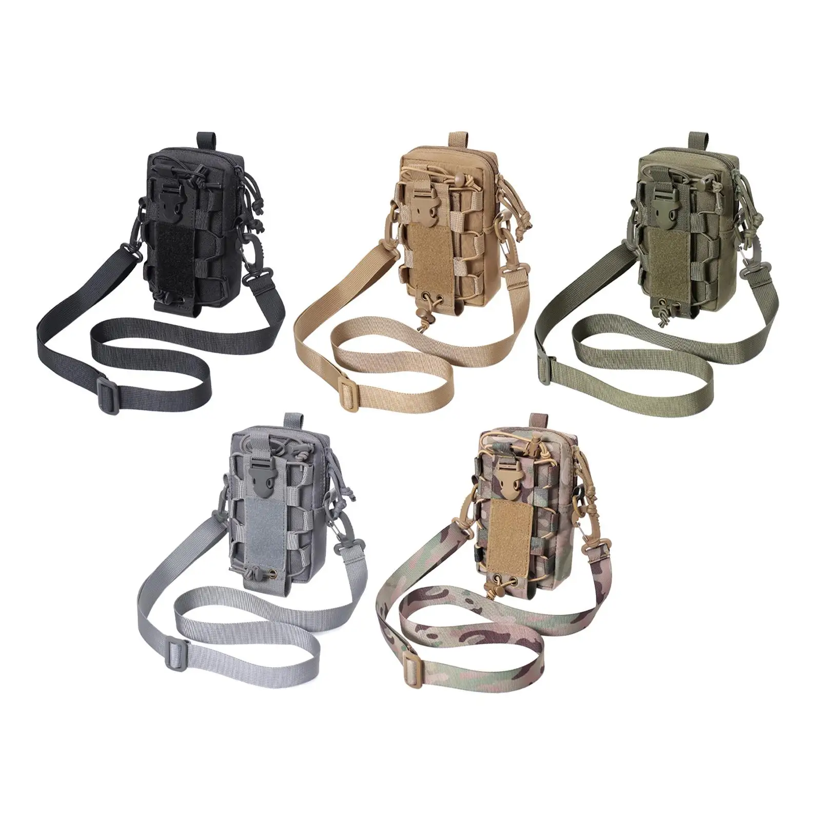 Tactical Bag with Shoulder Strap Waist Bag Pouch Organizer for Travel Hiking