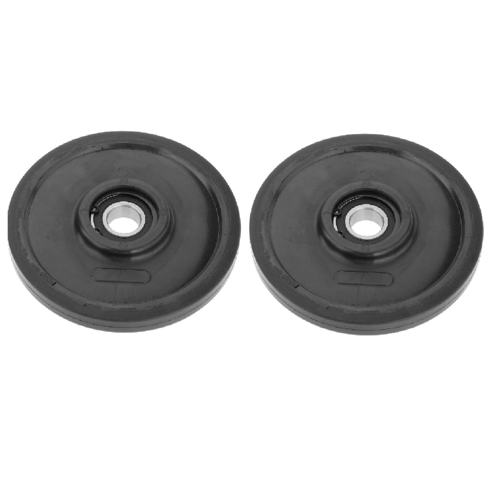 2x Snowmobile Idler Wheel Idler Pulley Round Wheel with Bearing for Arctic Cat Snowmobiles Replacement 3607 Easy Installation