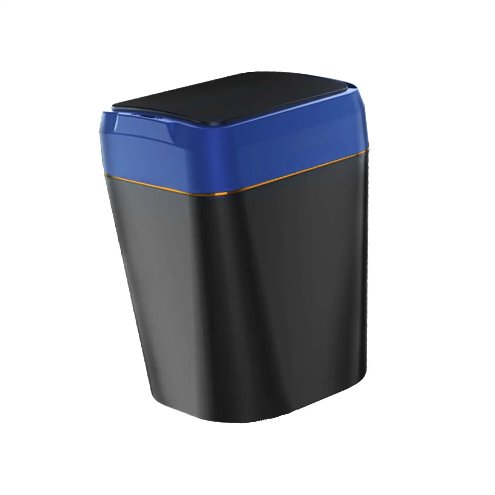 Electric Garbage Bin Waterproof with Lid Toilet Intelligent Induction Trash Bin for Bathroom Office Kitchen Outdoor Living Room