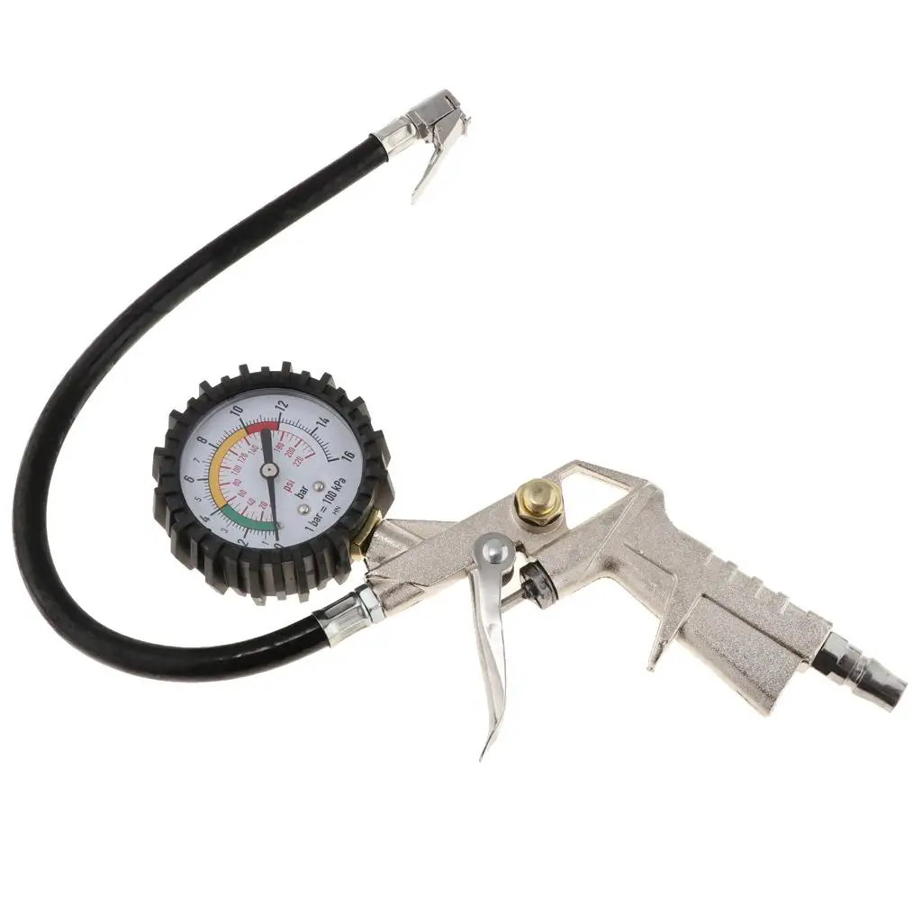 Tire Inflator with Pressure for Car Auto Motorcycle Truck RV ATV