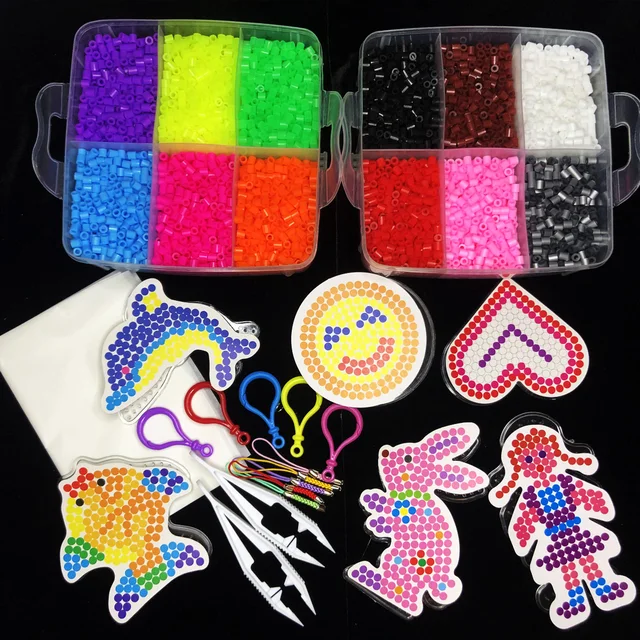 Hama Beads Square Pegboard 5mm  Pegboards 5mm Perler Beads - Beads Puzzle  5 Diy Kids - Aliexpress