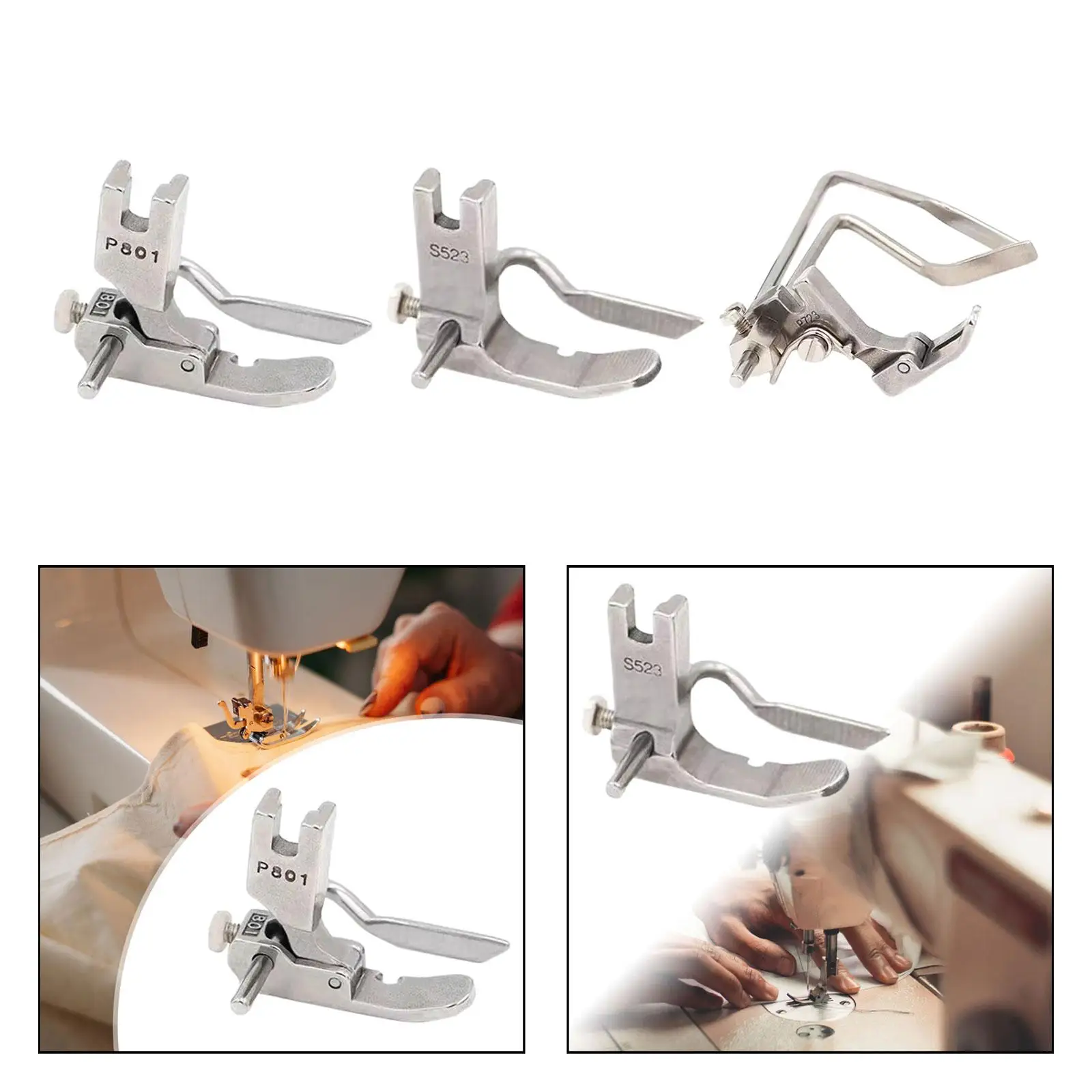 Guide Quilter Presser Foot Adjustable Easy to Use Universal Edge Stitching Foot Industrial Sewing Machine Part Quilting Foot