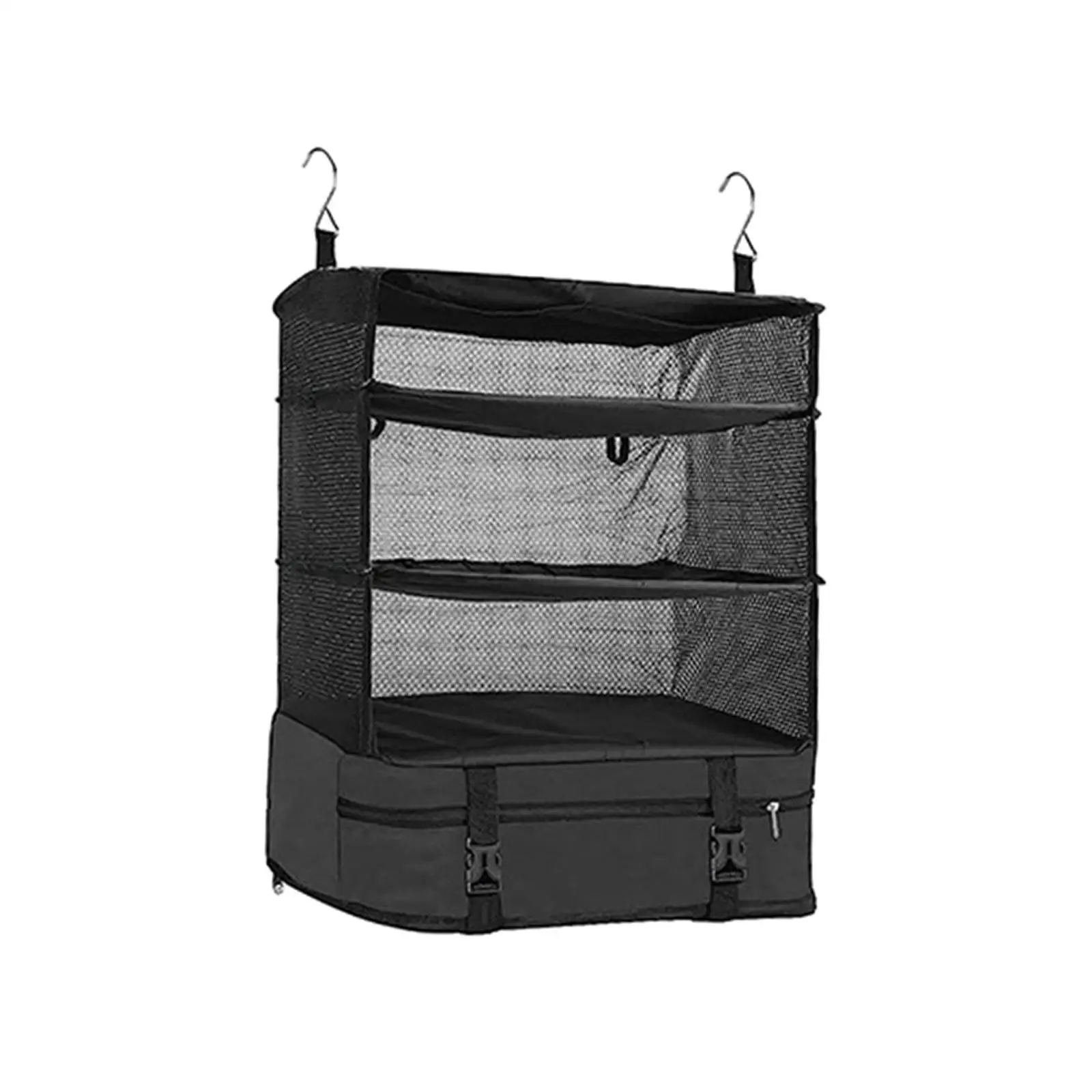 Hanging Travel Garment Shelves Travel Bags 3 Tier Hanging Closet Carry on Suitcase Packing Cubes for Travel Essentials