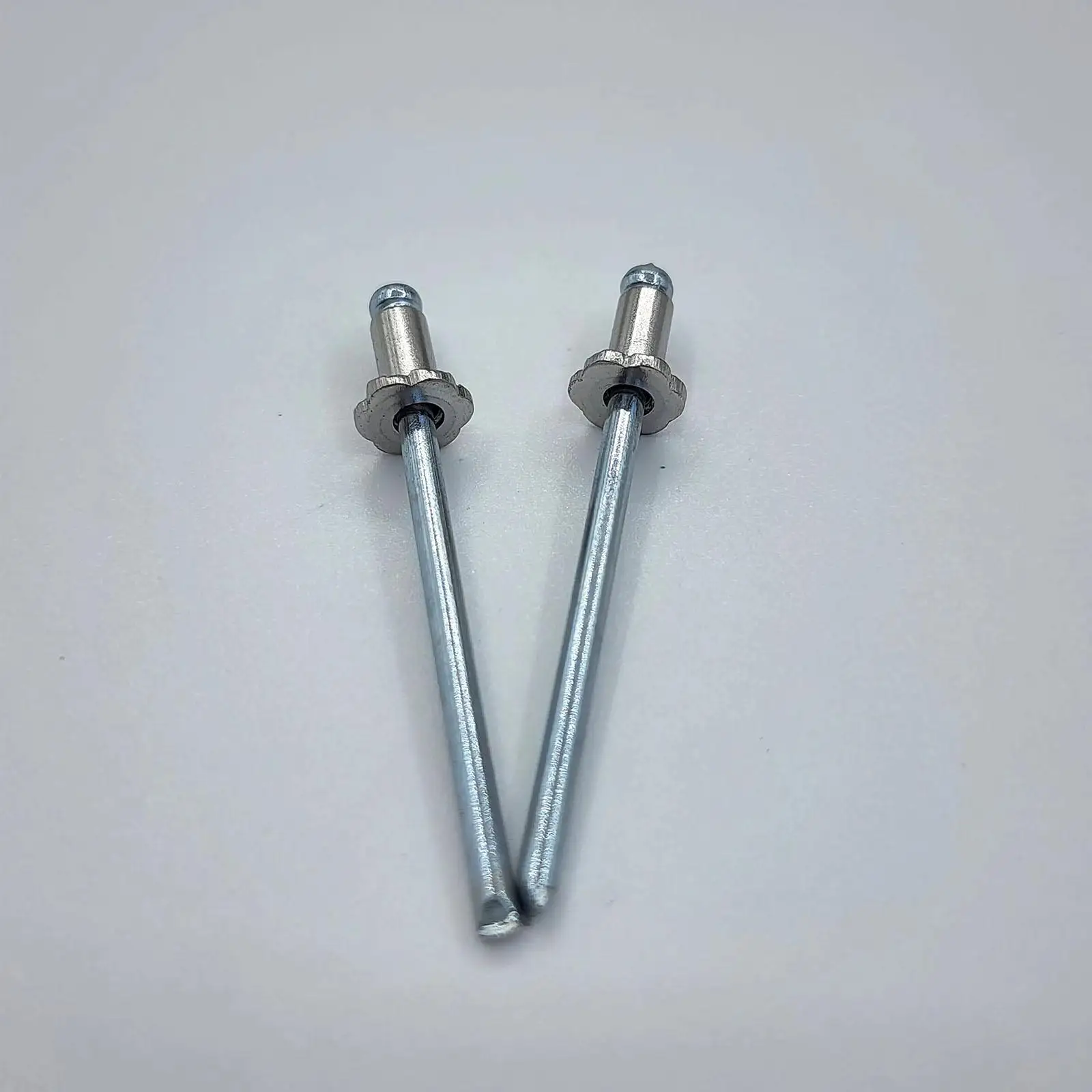 2x Stainless Steel Rosette Rivets Door Tag Rivets Replace Accessory Spare Parts