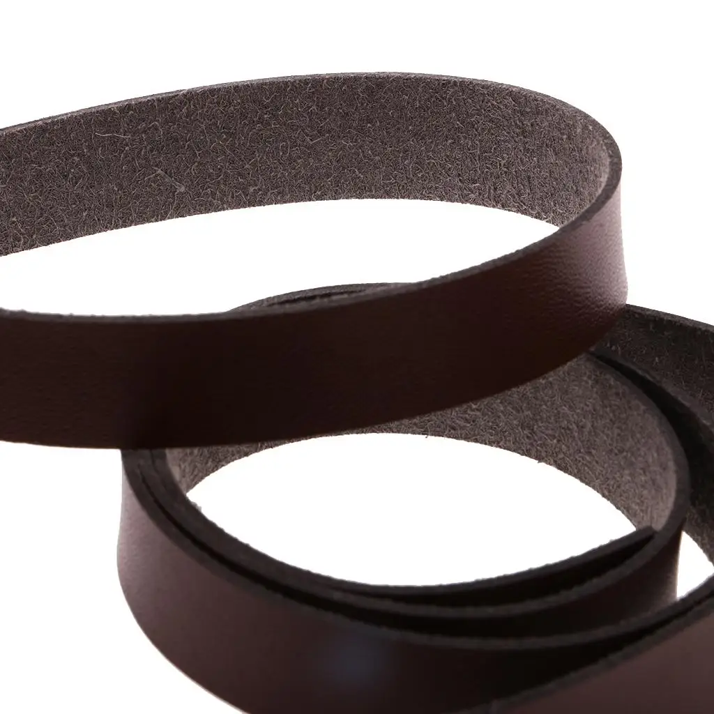 15mm and 20mm Wide Faux Leather Strap Strips belt  DIY Coffee