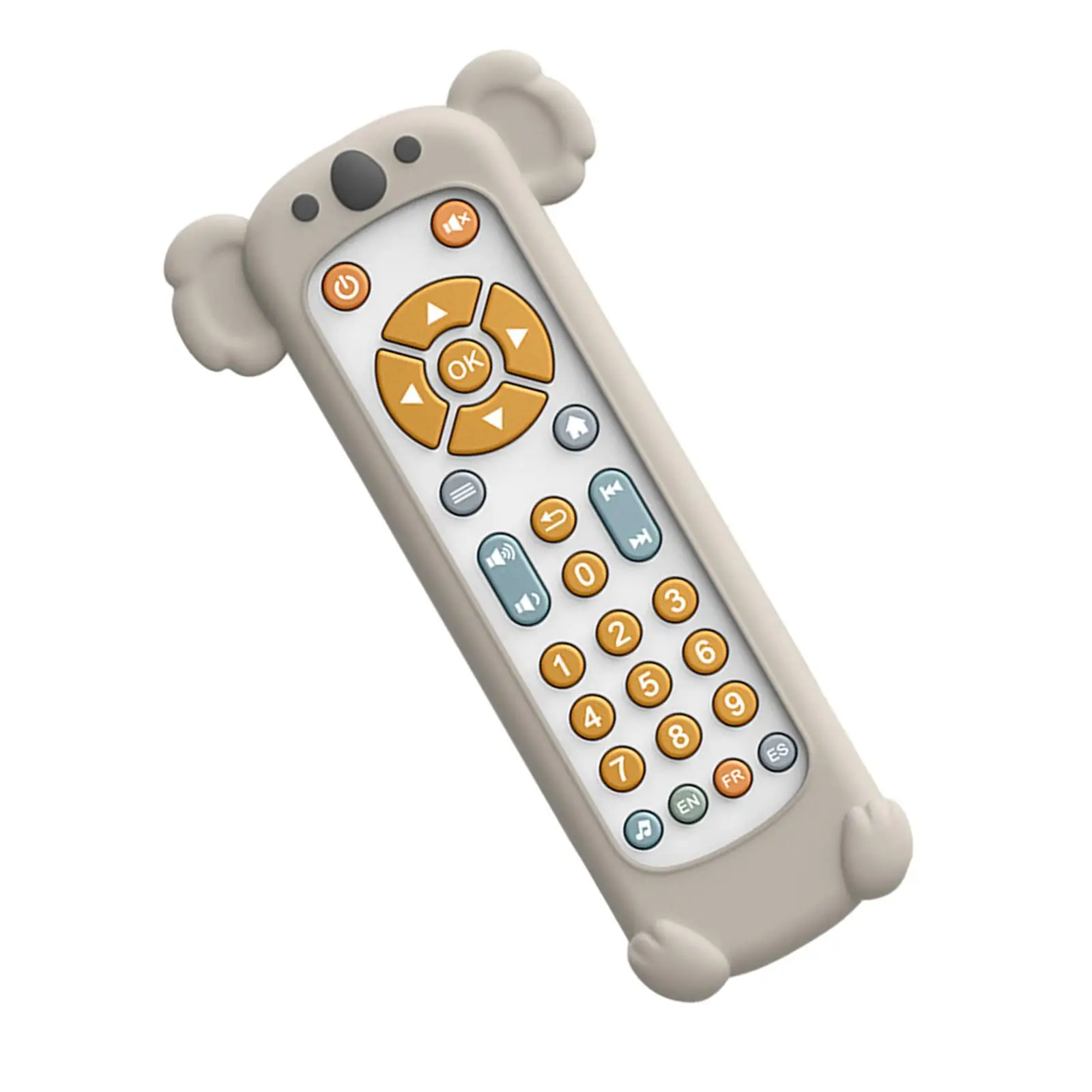 Music TV Remote Controller with Music and Light Musical Baby Toy Sensory Toys Remote Kid Infant Baby Toys for 1 2 3 Year Old
