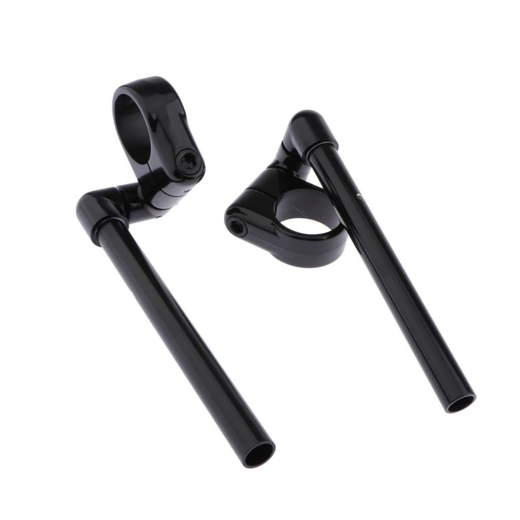 41mm CNC Aluminum Handlebar Grips Adjustable Clip On Fork for Motorcycle