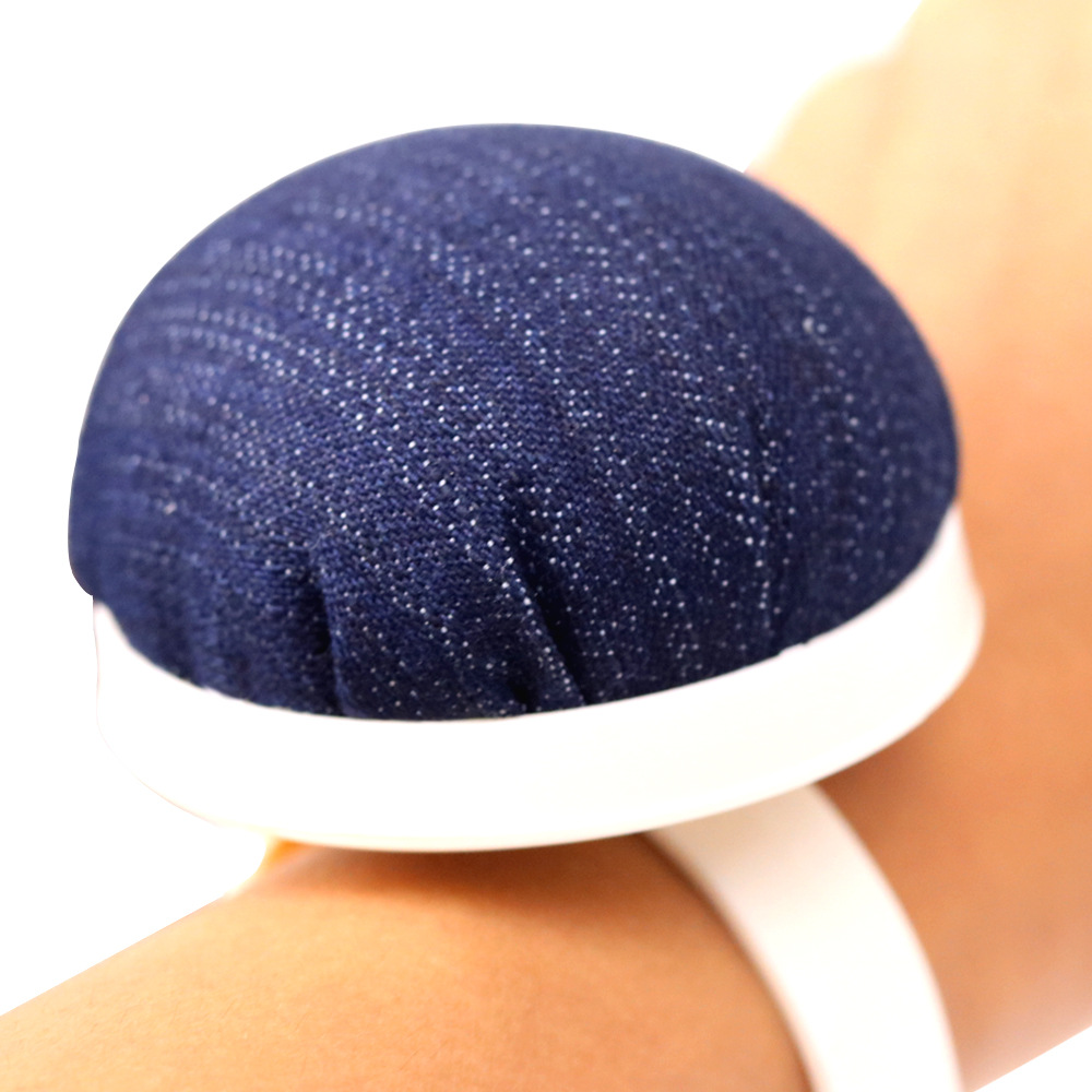 Nähen Nadel Pin Schwamm Kissen Mit Kunststoff Handgelenk Runde Kreuz Stich Nadel Pad DIY Handgemachte Nähen Werkzeuge Zubehör – Detail 2