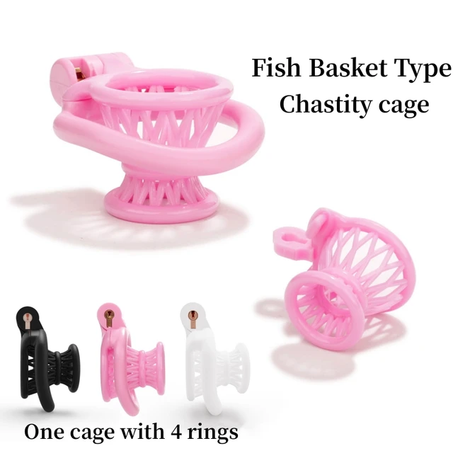 2024 New Male Negative Wear Fish Basket Chastity Cage Penis Exercise Lock  Dew Head Internal Restraints Penis Ring Adult Sex Toys - AliExpress
