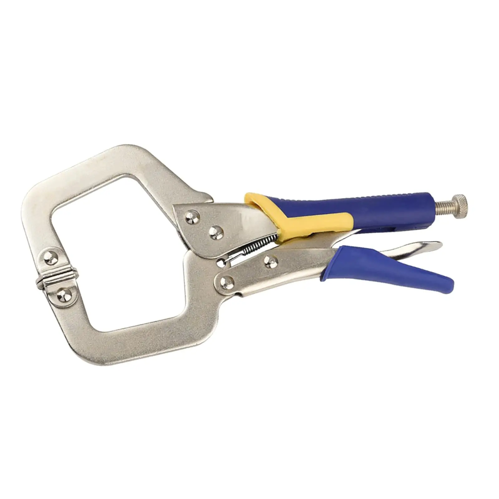 Locking C Clamp Heavy Duty, Adjustable Opening Face C Clamp, Locking Plier Tool for Craftsmen Carpentry Home Welding
