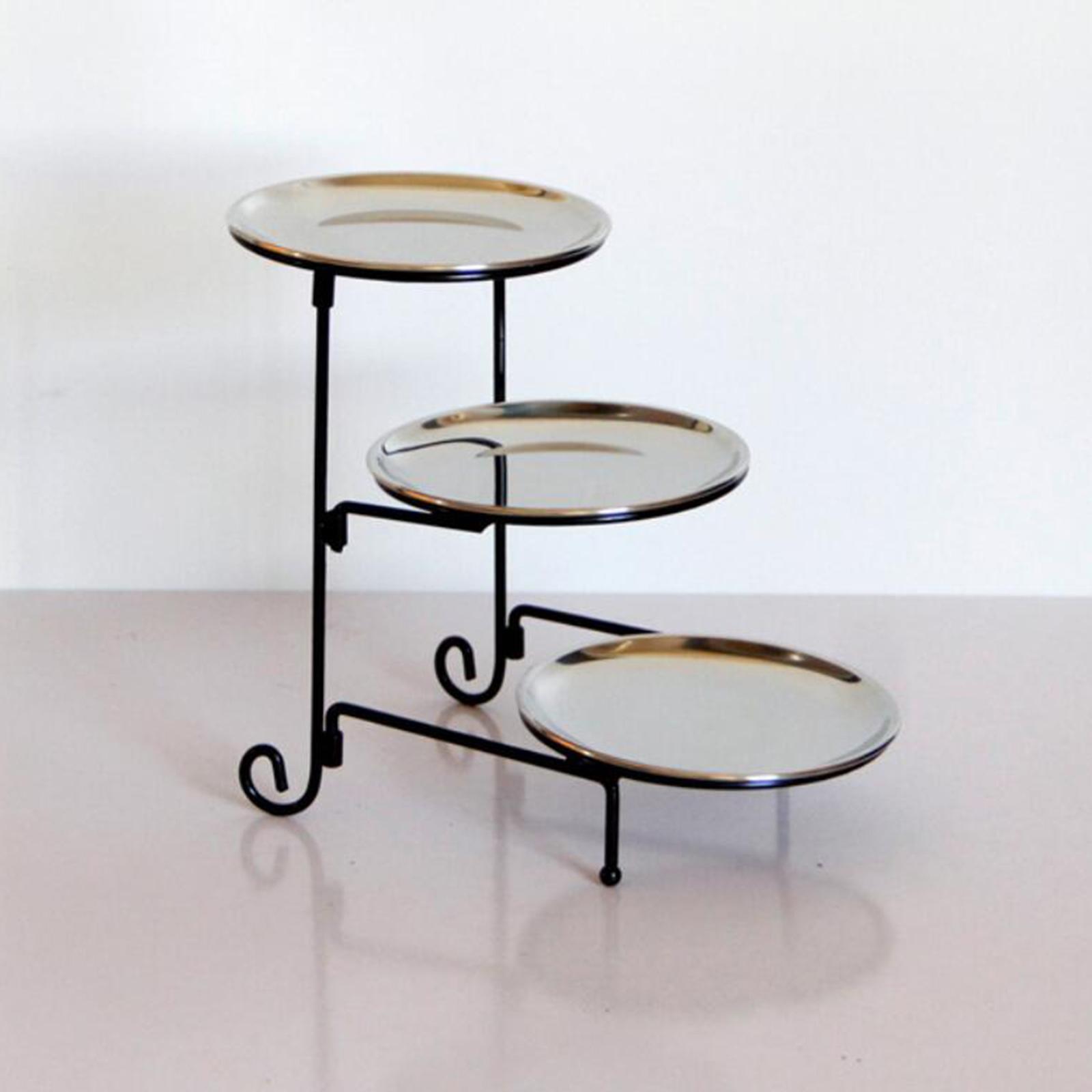 3 Tier Serving Tray Cupcake Stand Detachable for Party Home