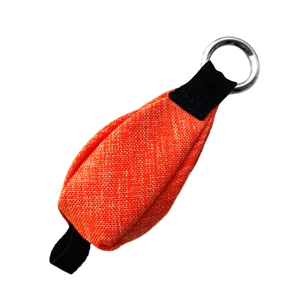 350g / 12.3oz Arborist Tree Surgeon Throw Weight Bag mm Stainless Steel Ring Attach to Throw Line