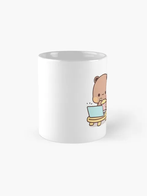 Panda And Brownie Bear Couple Classic Mug Simple Coffee Photo Handle Round  Cup Design Gifts Drinkware Printed Image Tea - AliExpress