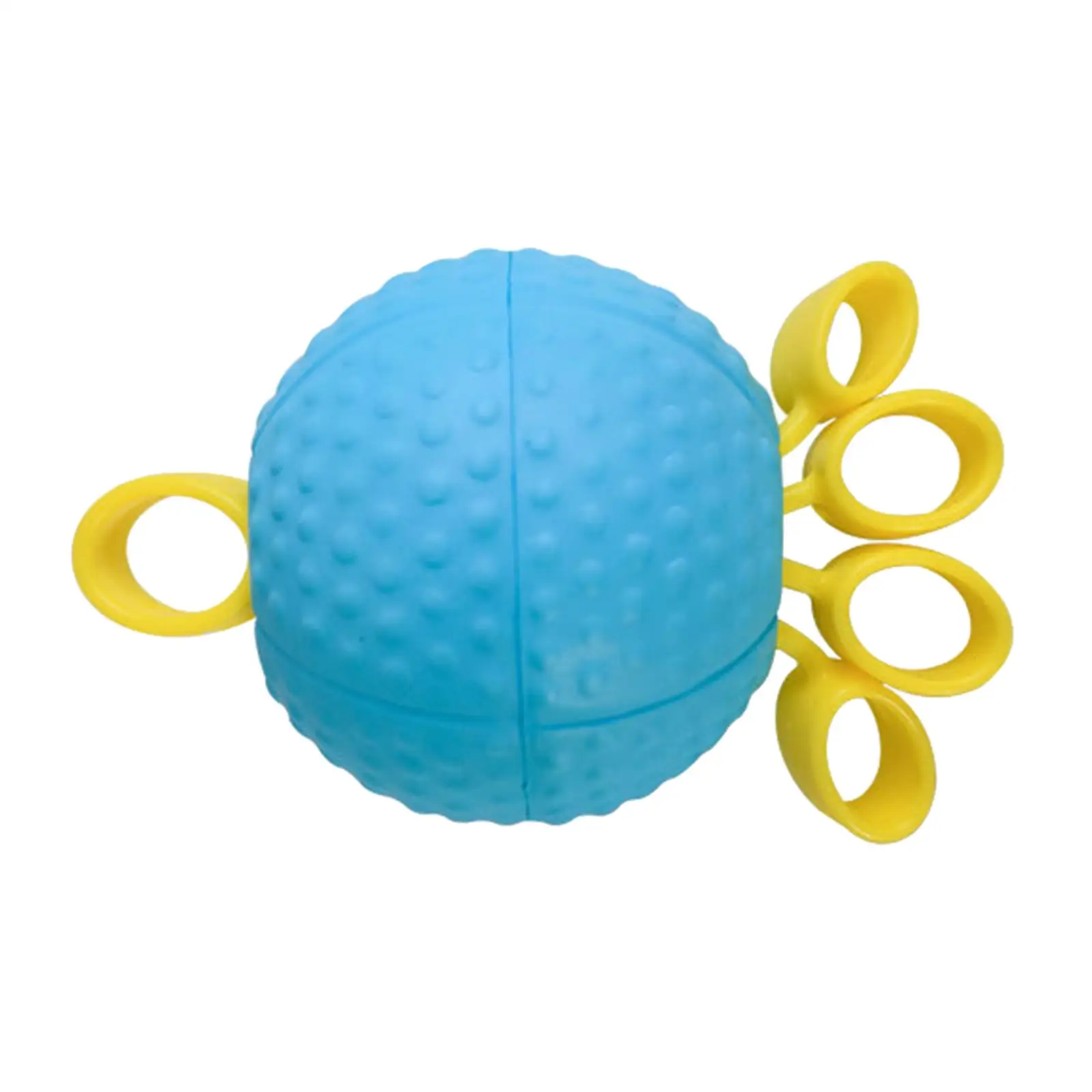 Finger Grip Ball Hand Finger Strength Circle Strengthener for Recovery Adults Therapy Ball Exerciser Ball