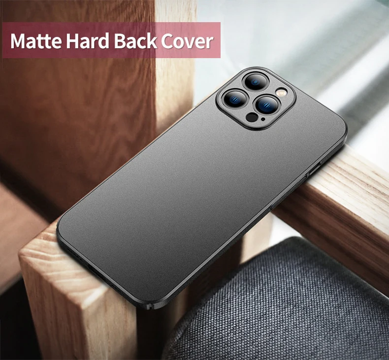 DECLAREYAO Ultra Slim Hard Matte Phone Case For Apple iPhone 15 14 12 11 13 Pro Max X Xs XR 7 8 Plus SE 3 2 2022 2020 Back Cover