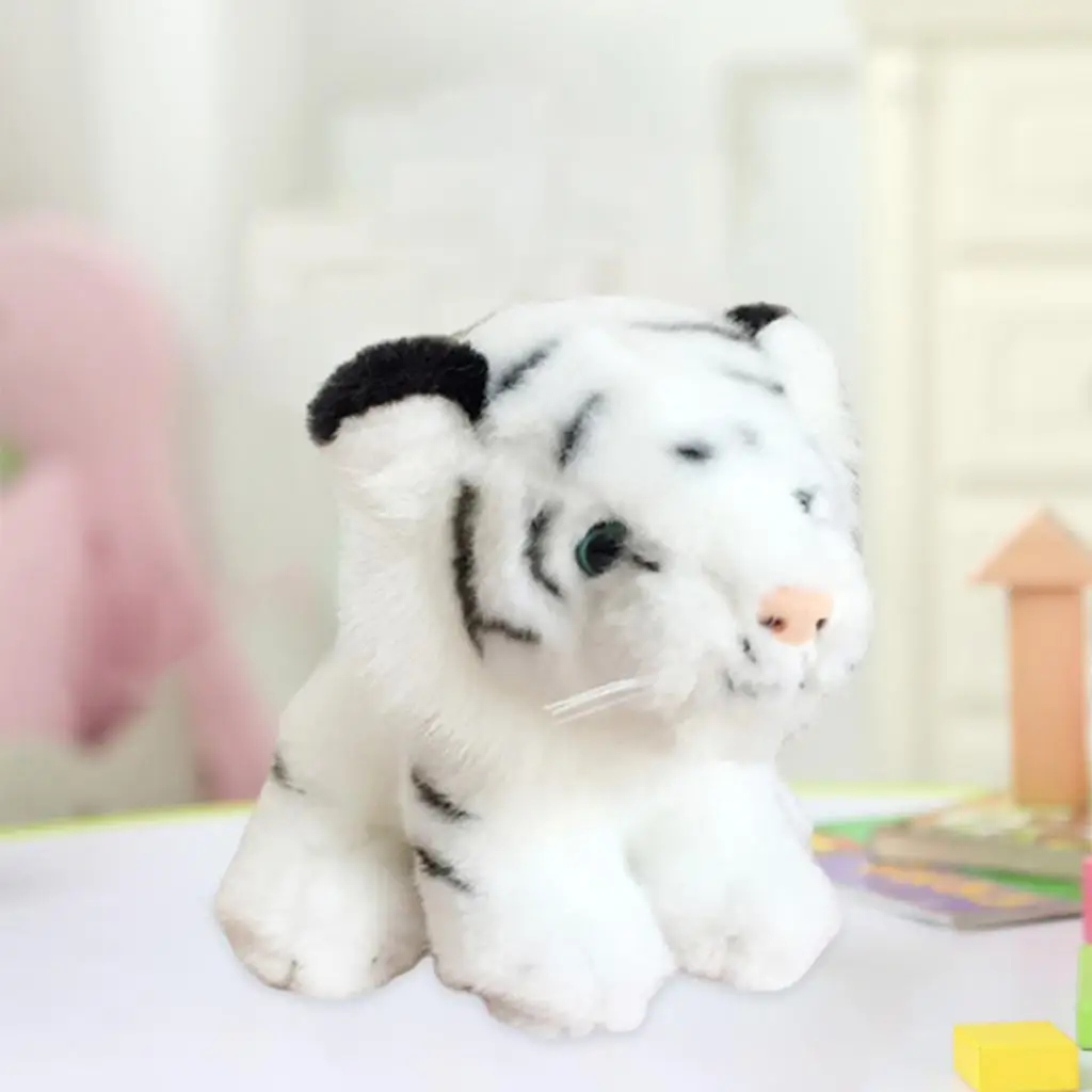 Creative Soft Tigers Plush Toys Staffed Animal Doll 15cm for Kids Parties