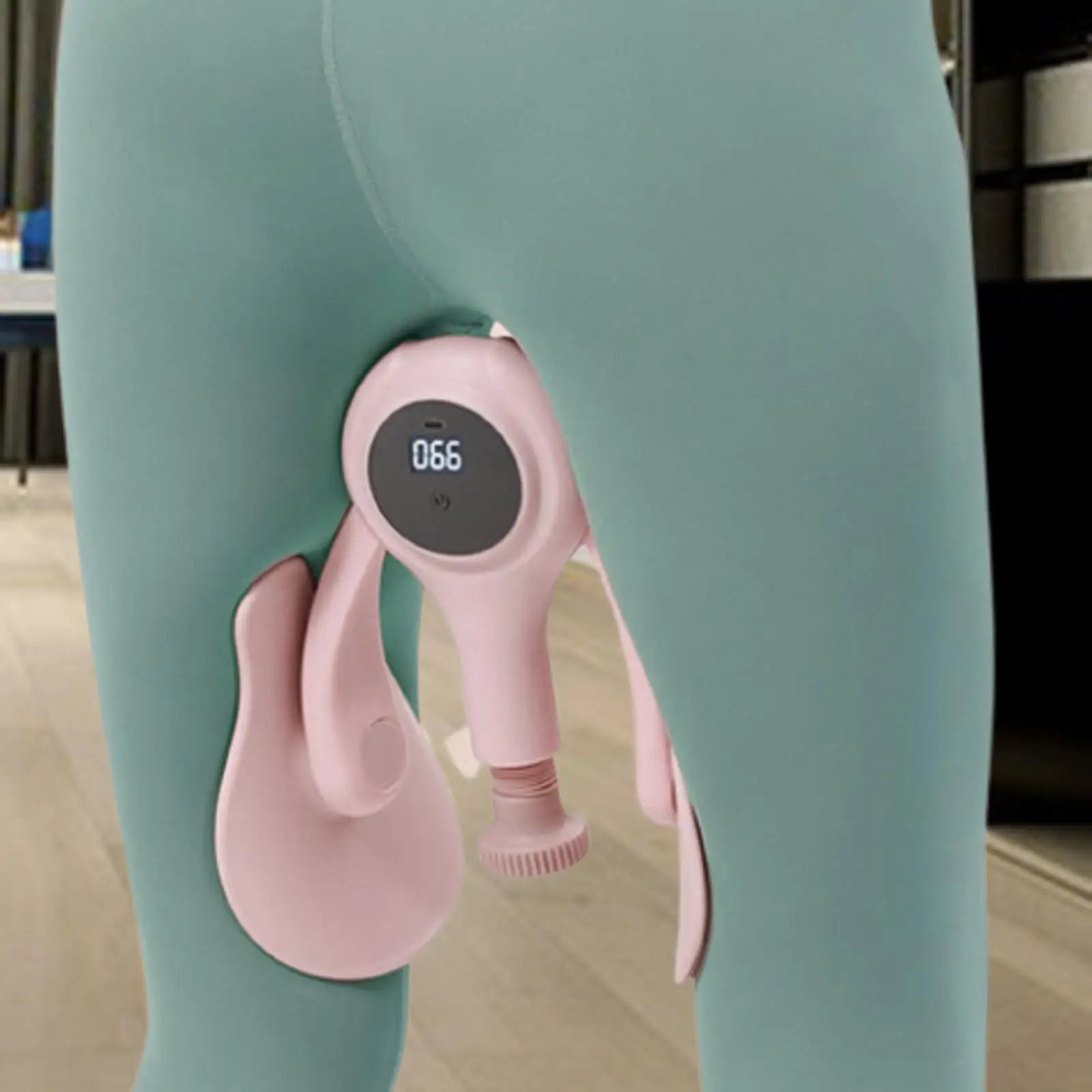 Hip Trainer Inner Thigh Exercise LED Display Thigh Master Pelvic Floor Kegel Exerciser for Yoga Strengthening Home Gym Workout