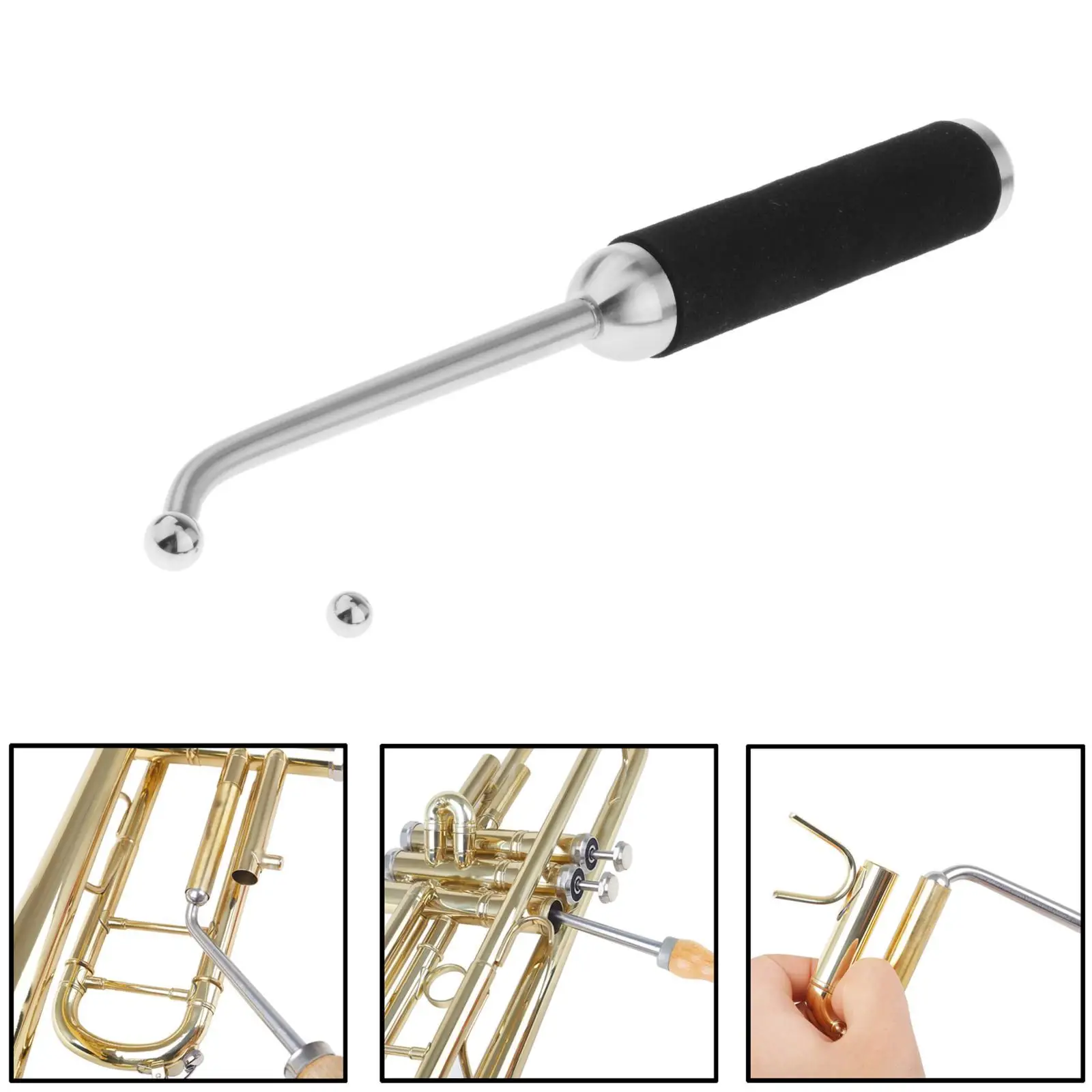 Trumpet Repairman Instrument Maintenance Tools with  Balls Parts