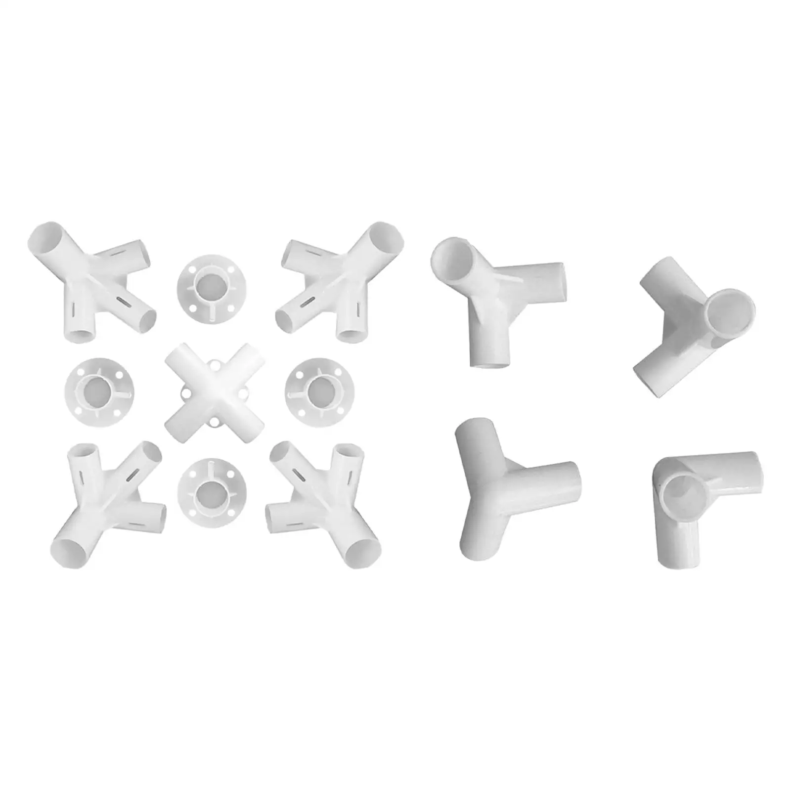 13 Pieces 1 Set Spare Parts Center Connector Corner Mounting 25/19mm Feet Replacement 3 Outdoor Gazebo Camping