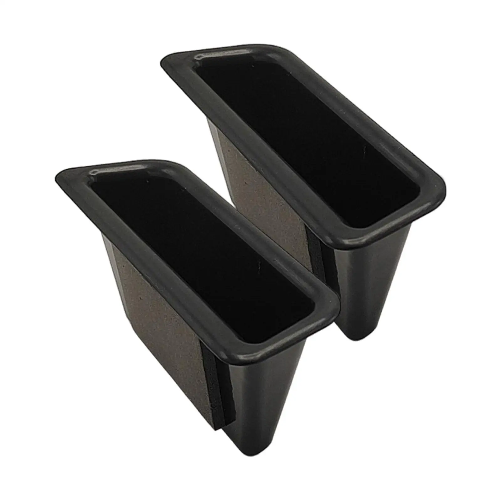 2Pcs Door Side Organizer Tray Durable Handle Armrest Phone Holder Placement for