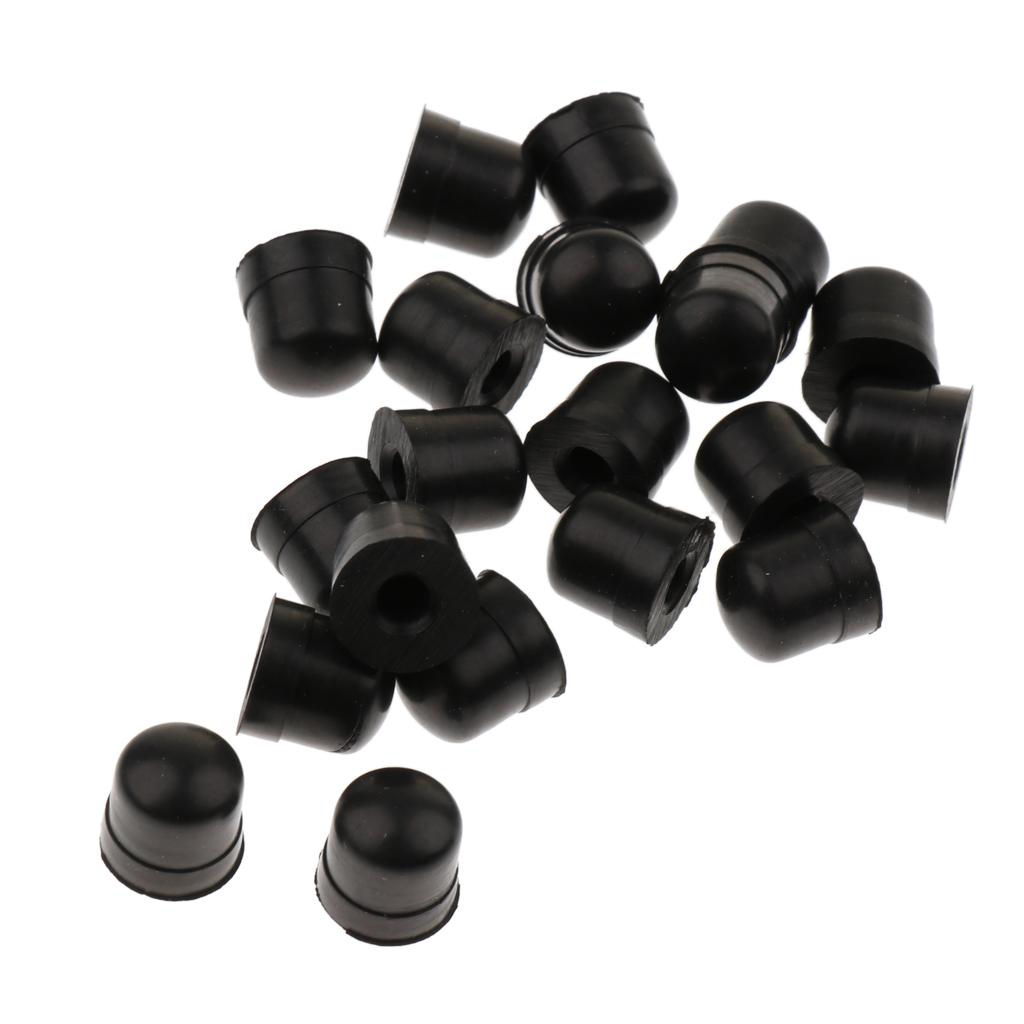 20 Pcs Trombone Slide Bow Rubber Bumper for Trombone Repair 