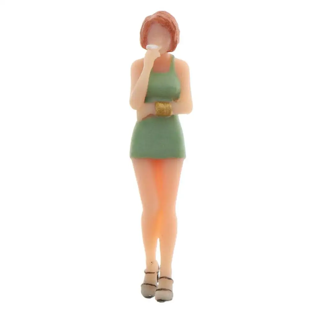 1:64 S Scale Hand Model Scenario Tiny People Figurine Toys Scenery