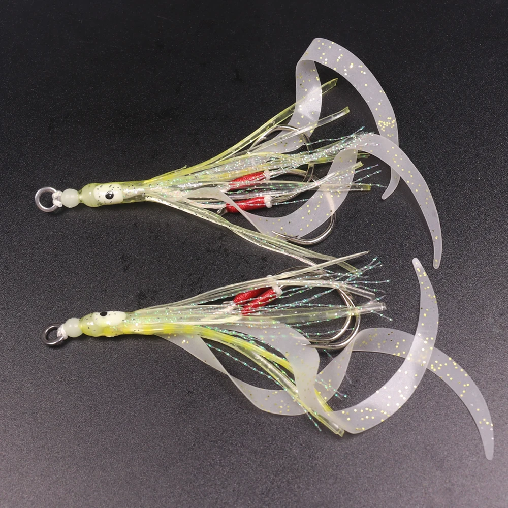 Details about   15g Octopus Soft Imitative Bait Luminous Artificial Lure Tackle For Trolling New 